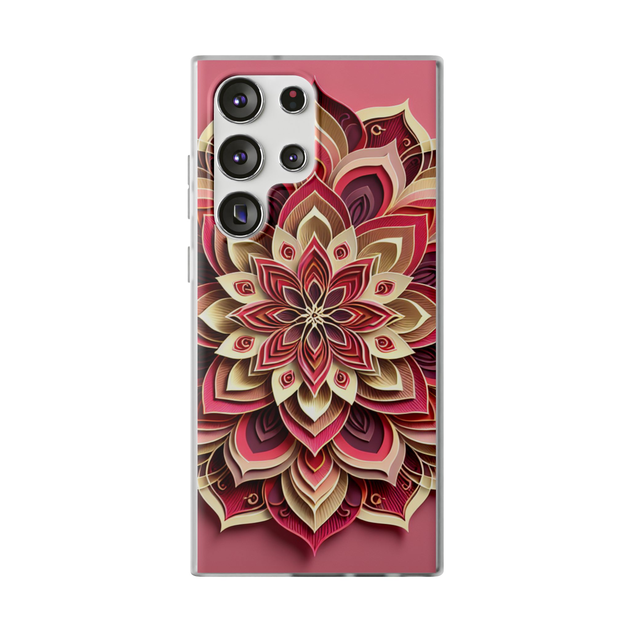 Lotus Bloom Sleek Resistant Mobile Phone Back Case iPhone & Samsung S Series