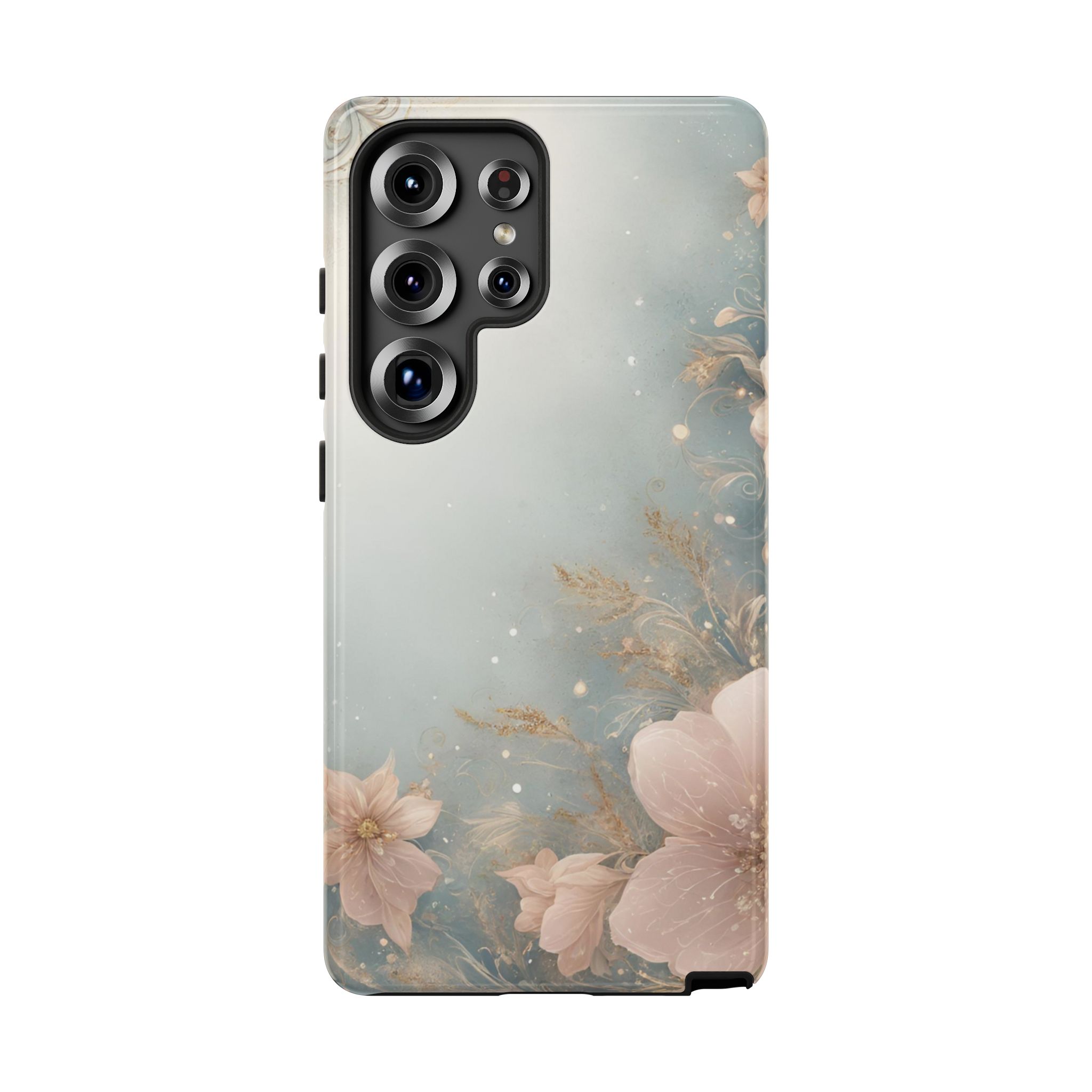 Floral Sparkling Resistant Trendy Tough Phone Case - Image 11