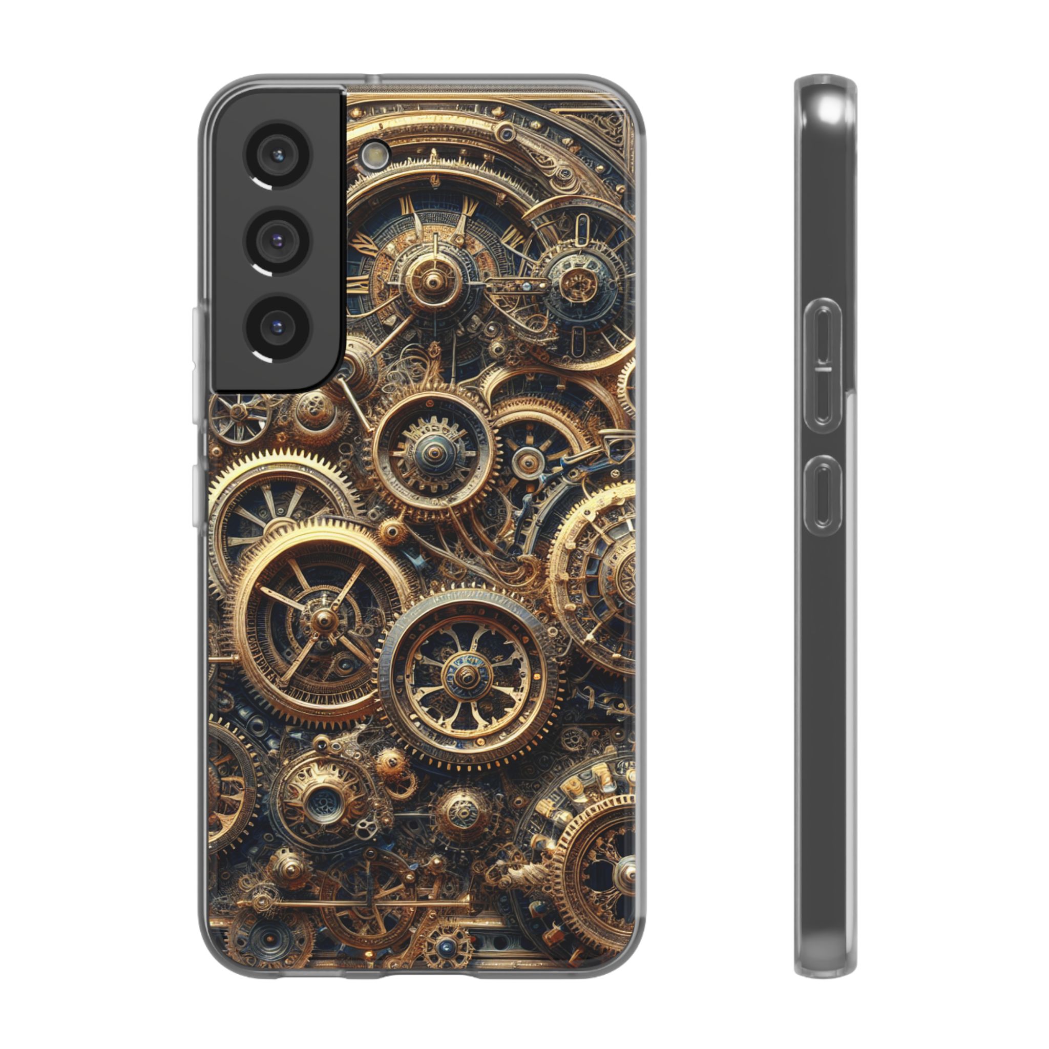Steampunk Gallery Trendy Resistant Flexi Phone Back Case - Image 5
