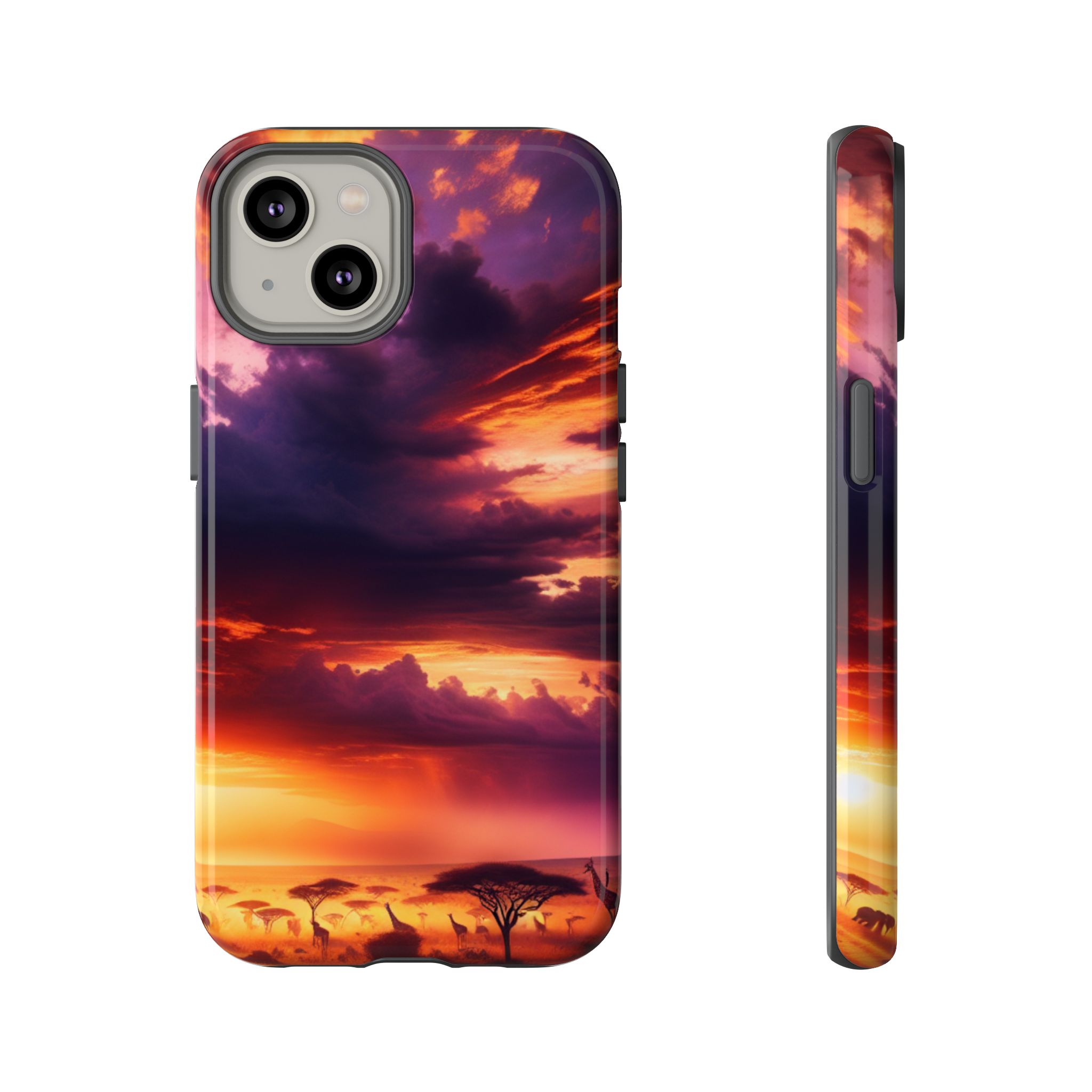 Landscape Safari Resistant Trendy Tough Phone Case - Image 7