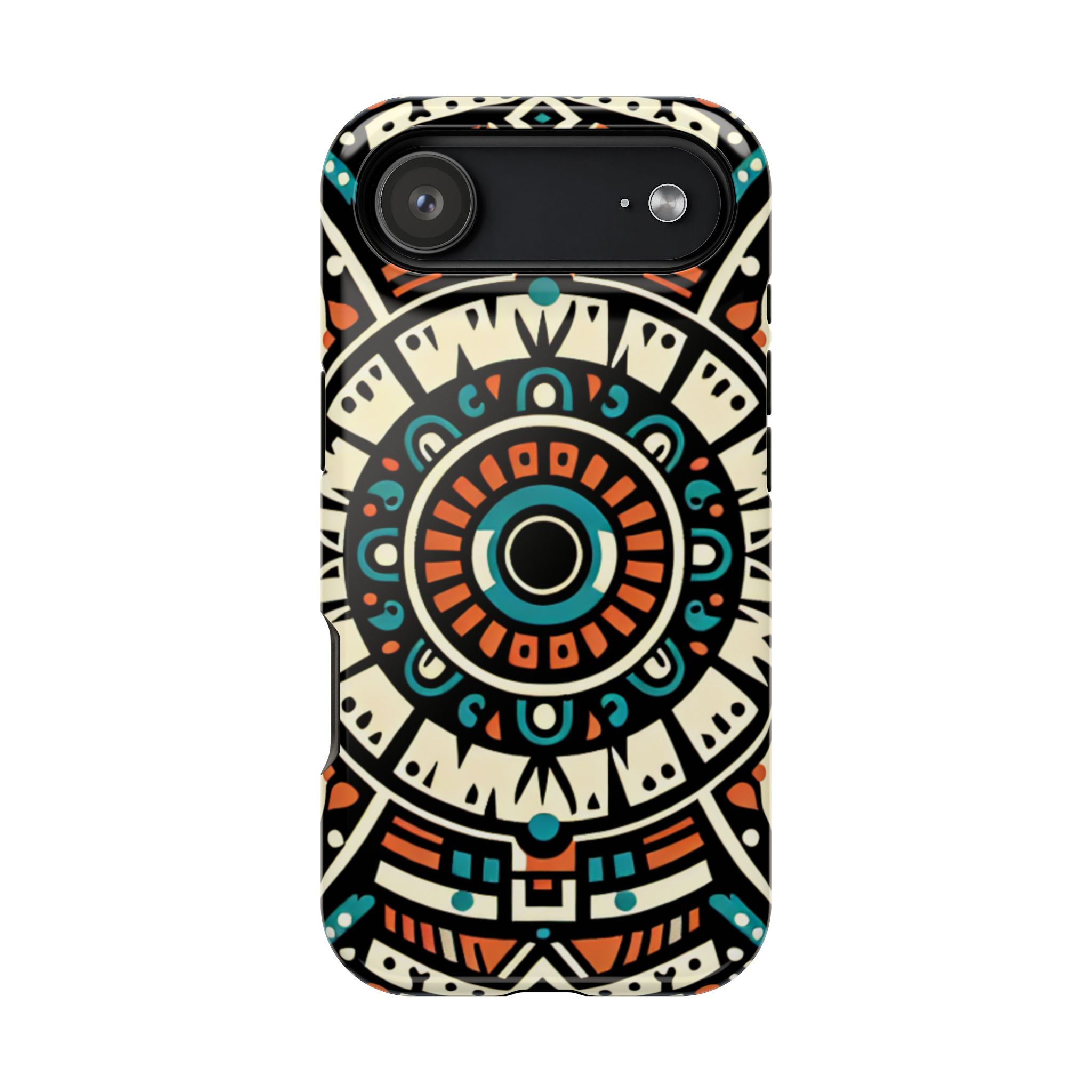 Traditional Mandala Art Impact-Resistant Phone Back Case