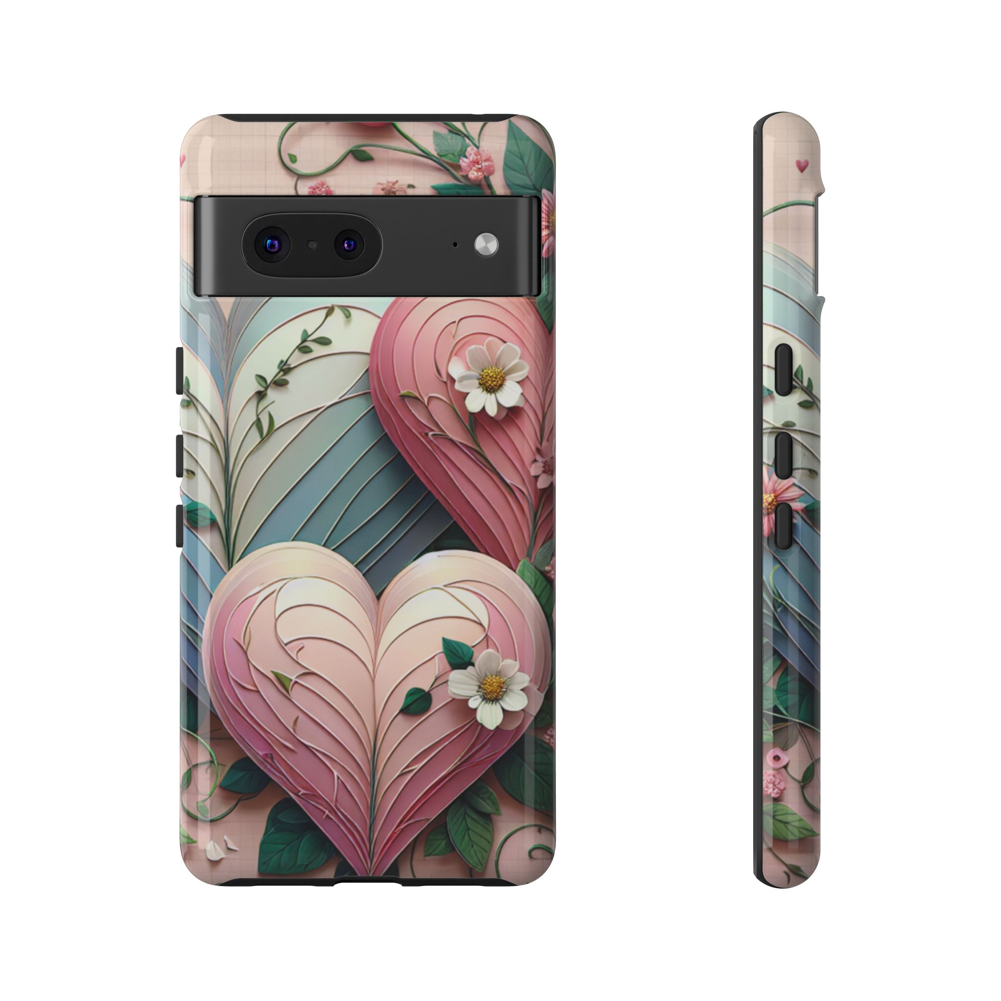 Heart Of Love Trendy Resistant Tough Phone Case - Image 5
