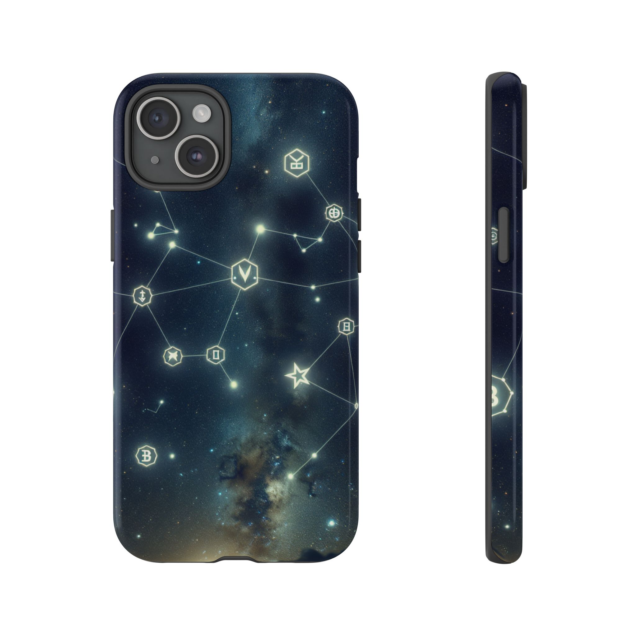 Night Constellation Art Trendy Sleek Resistant Tough Phone Case - Image 10