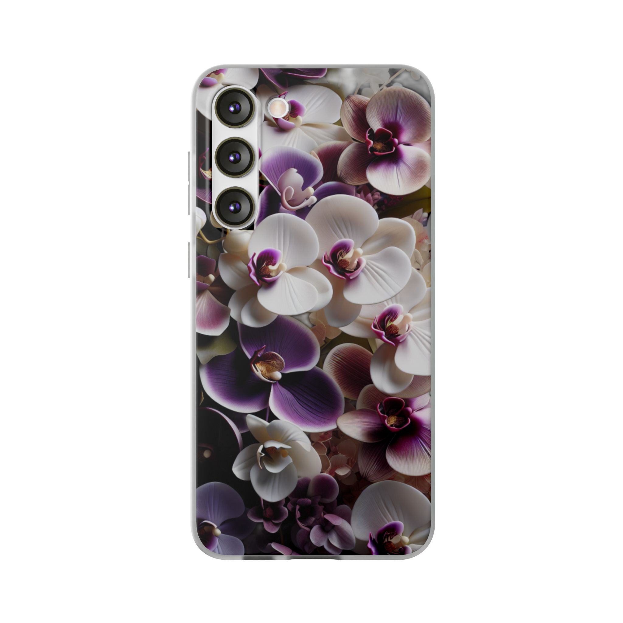 Flower Bouquet Print Trendy Resistant Flexi Phone Back Case - Image 2