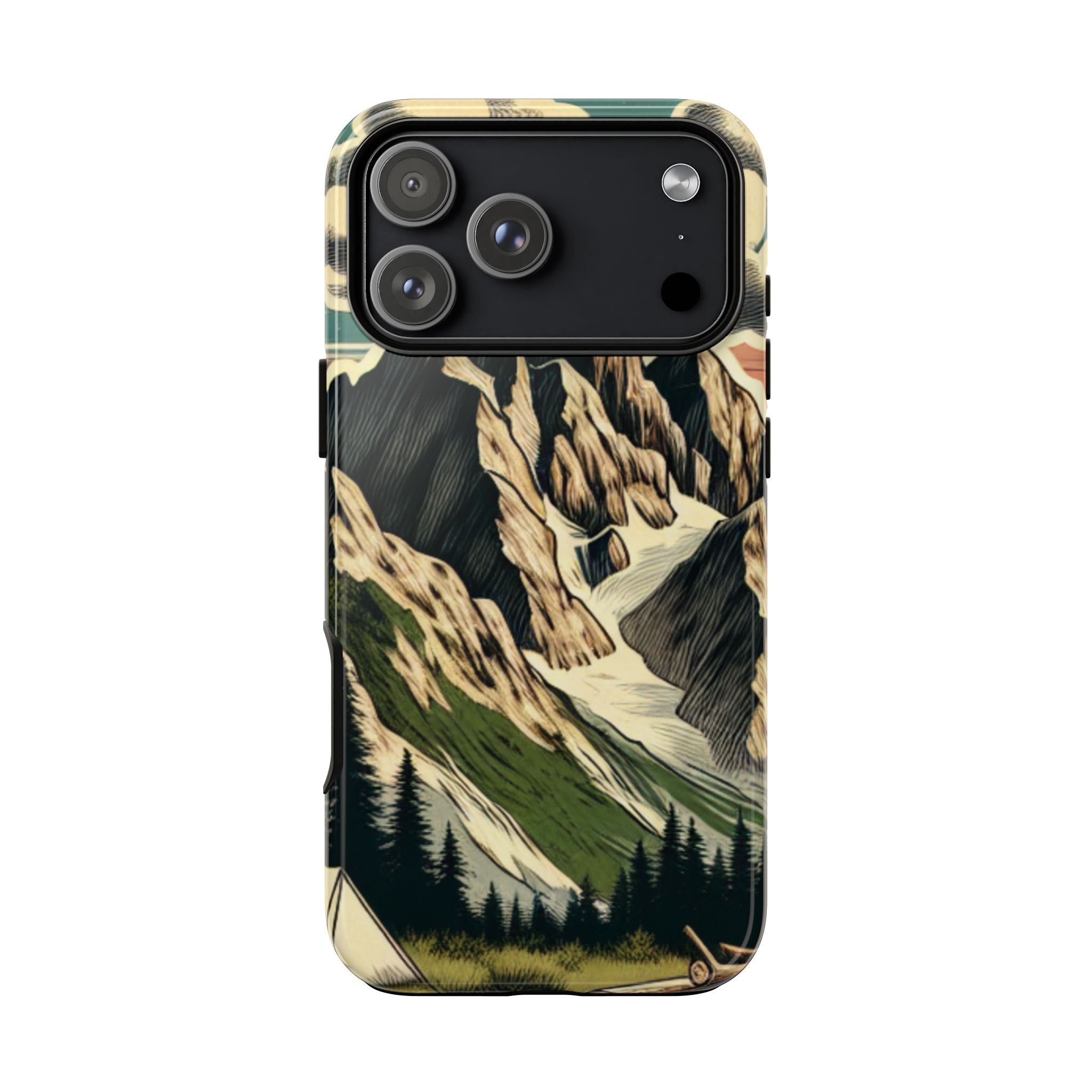 Mountain Adventure Popular Resistant Tough Phone Case - Image 2