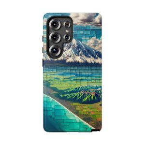 Landscape Collage Art Trendy Sleek Resistant Tough Phone Case
