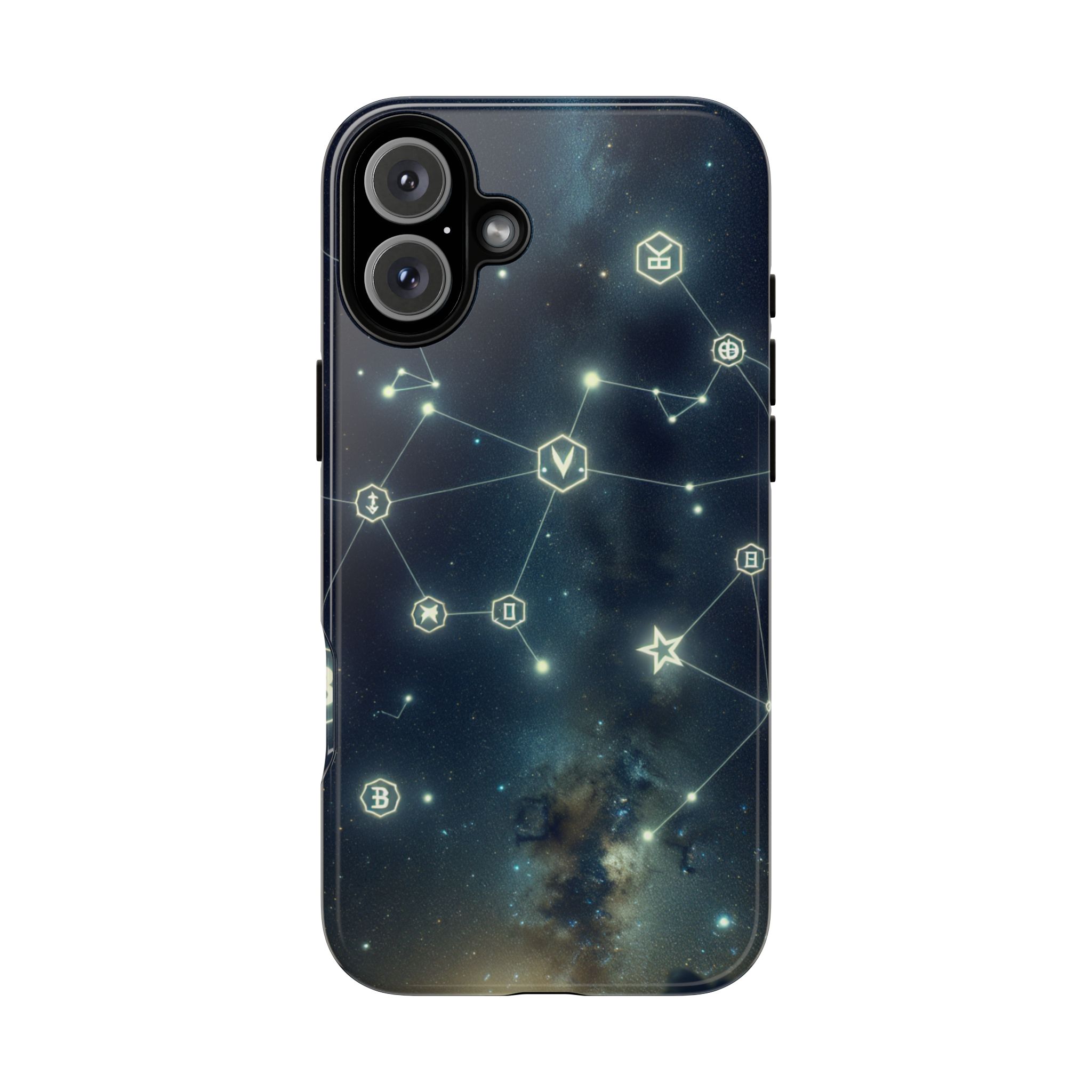 Night Constellation Art Trendy Sleek Resistant Tough Phone Case - Image 5