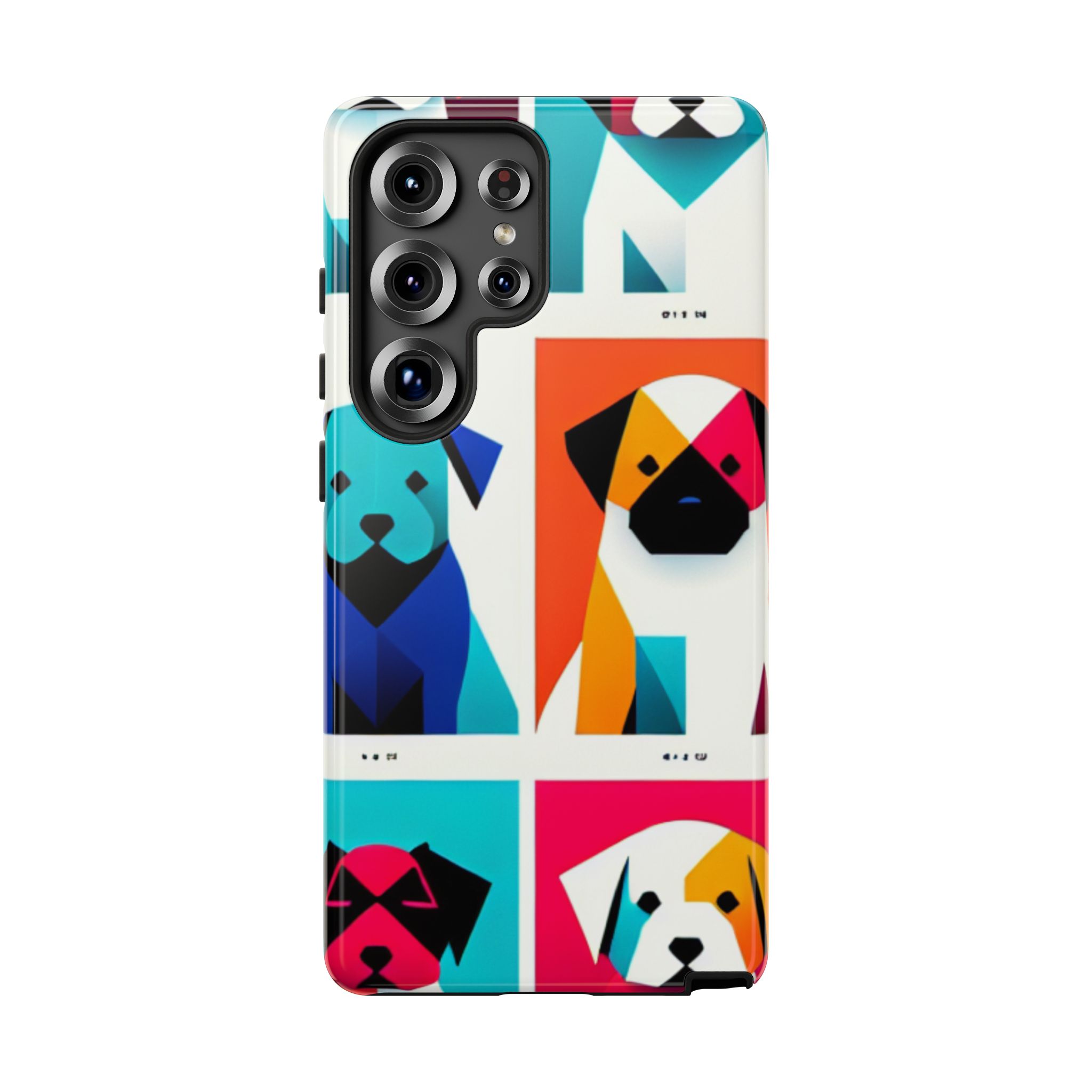 Cute 3D Dogs Trendy Resistant Tough Phone Case - Image 11