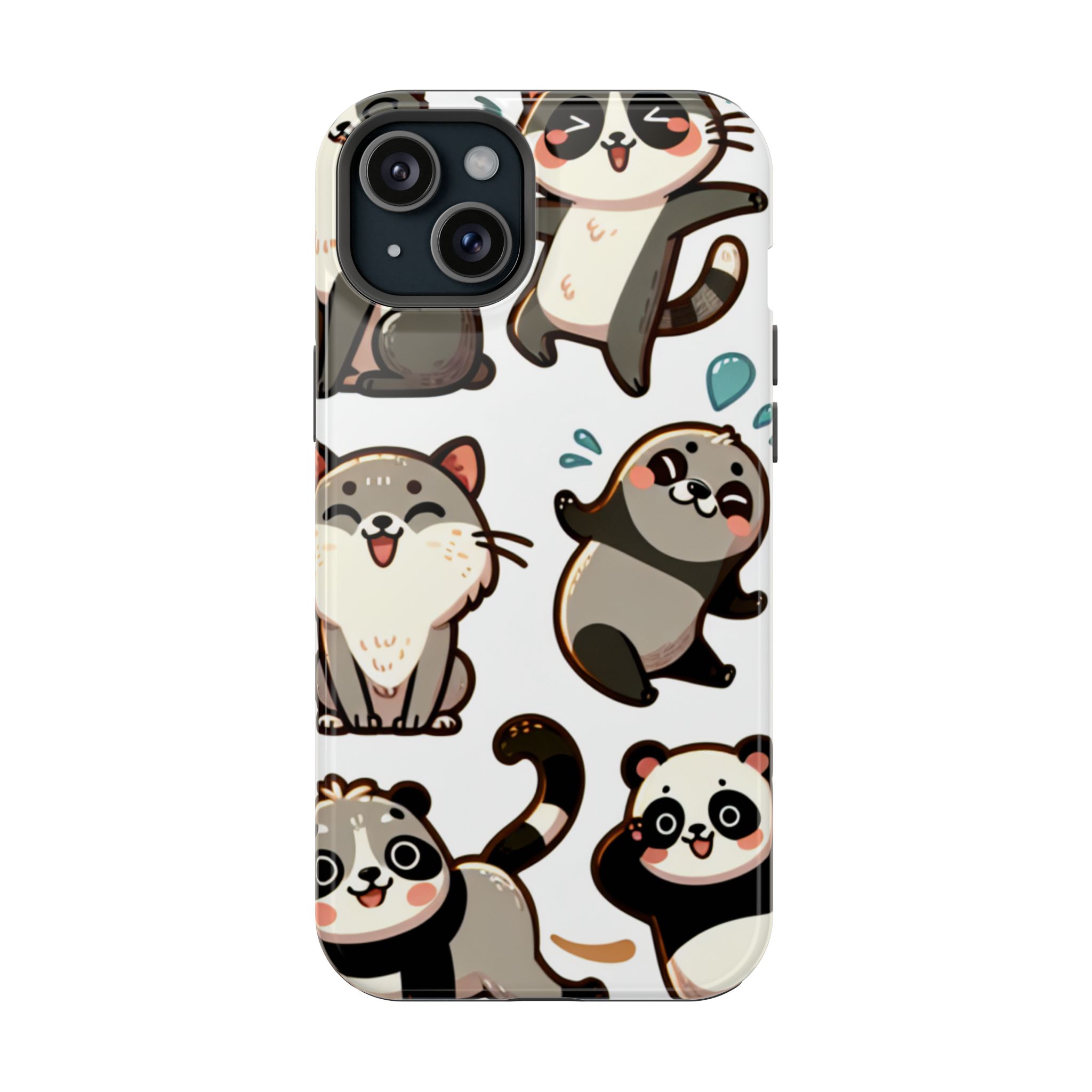 Animal Love | Printed Impact-Resistant Phone Back Case - Image 5