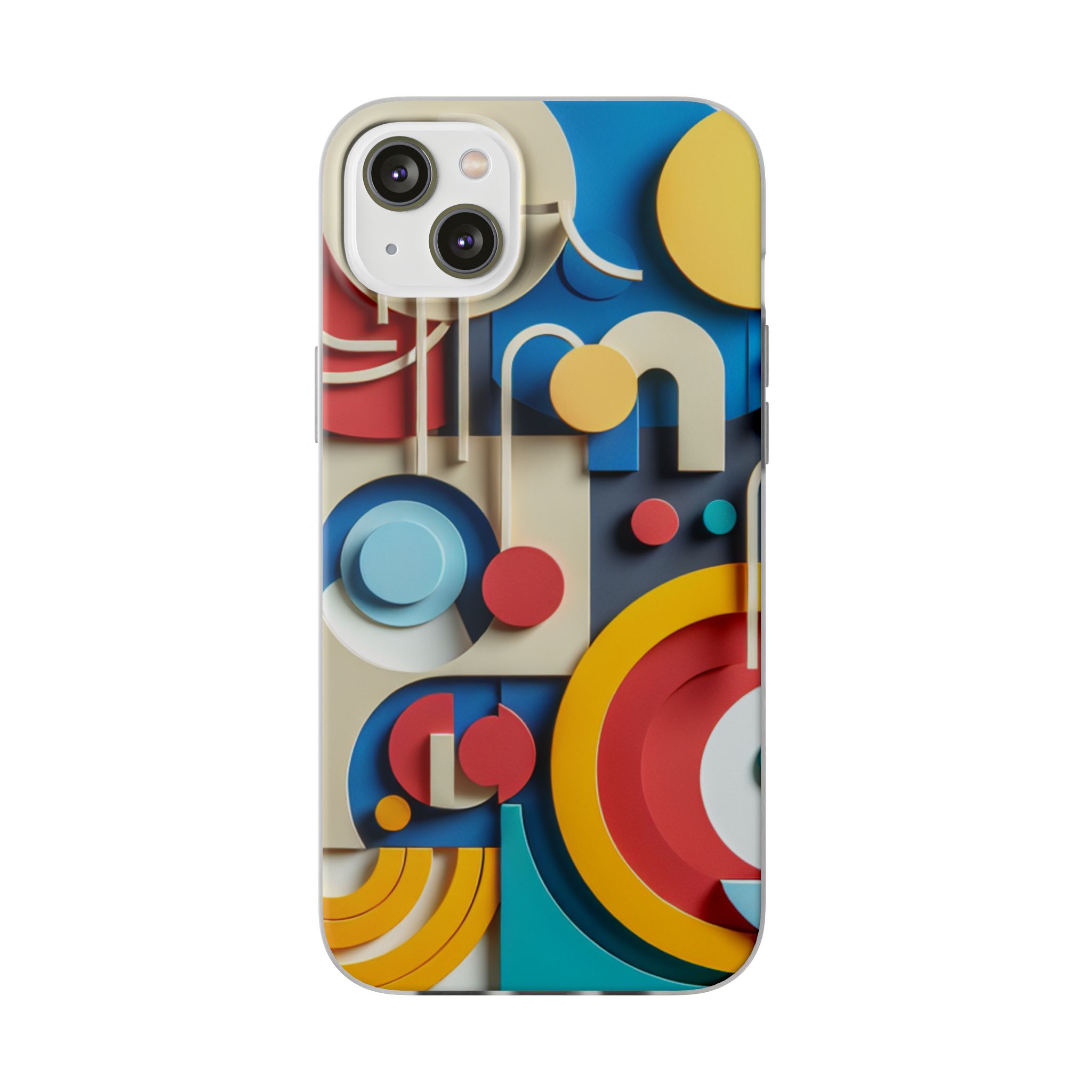 Abstract Color Theme Art Flexi Case - Image 4