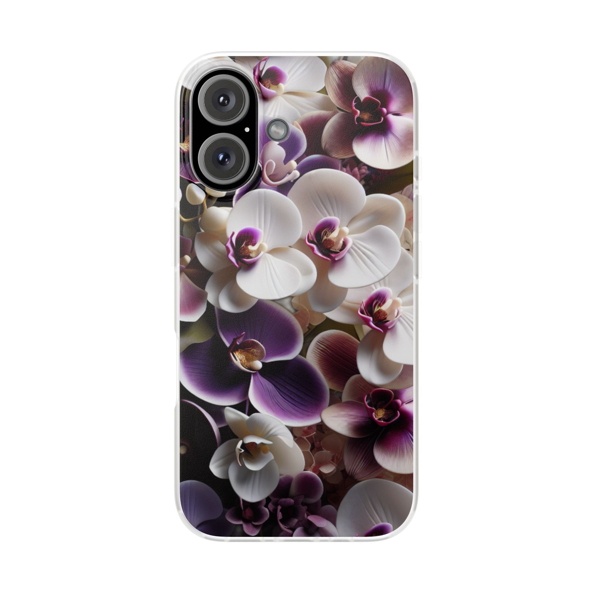 Flower Bouquet Print Trendy Resistant Flexi Phone Back Case
