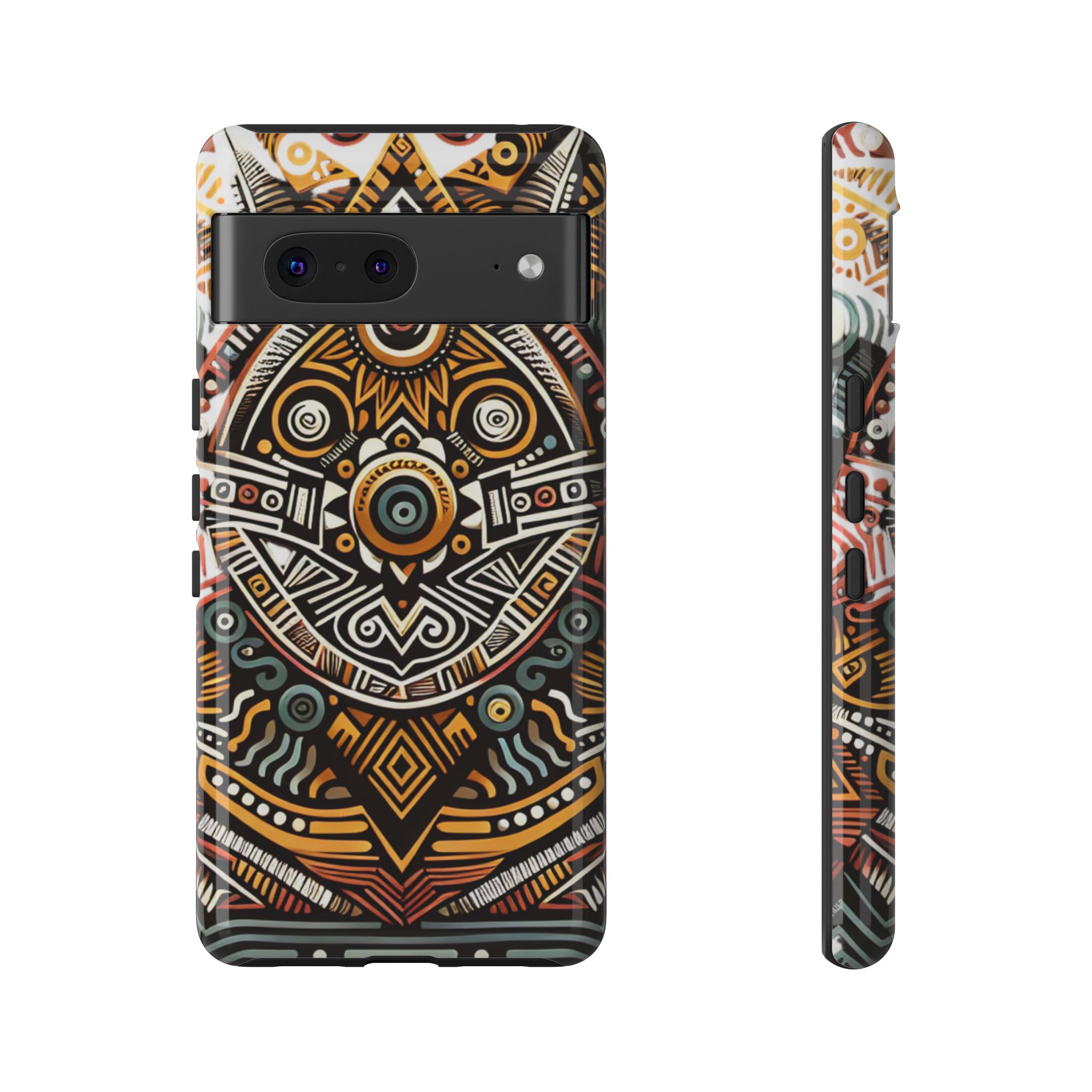 African Ancient Art Resistant Trendy Tough Phone Case - Image 5
