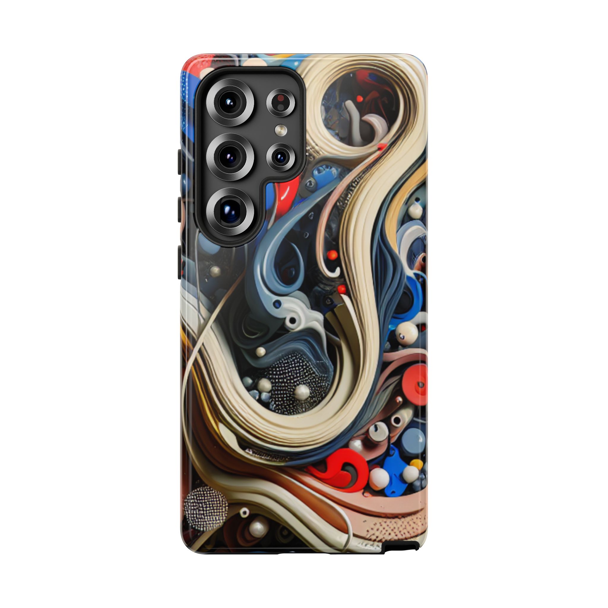 Colors Abstract Fun Trendy Slim Resistant Tough Phone Case - Image 11