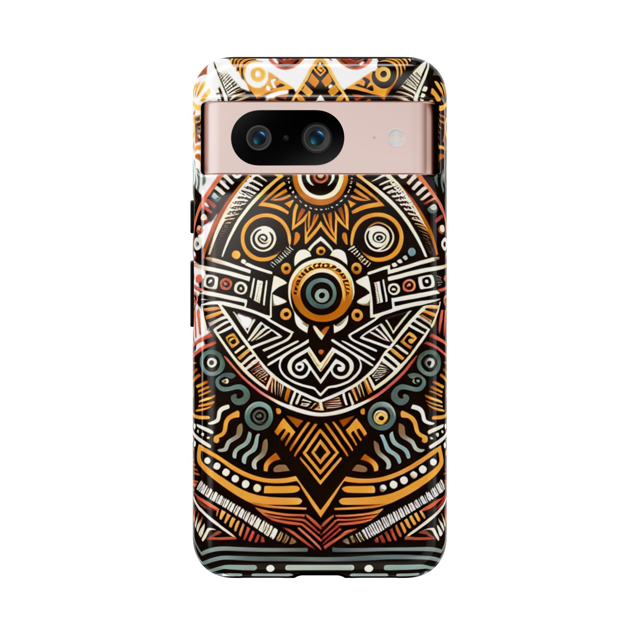 African Ancient Art Resistant Trendy Tough Phone Case - Image 4