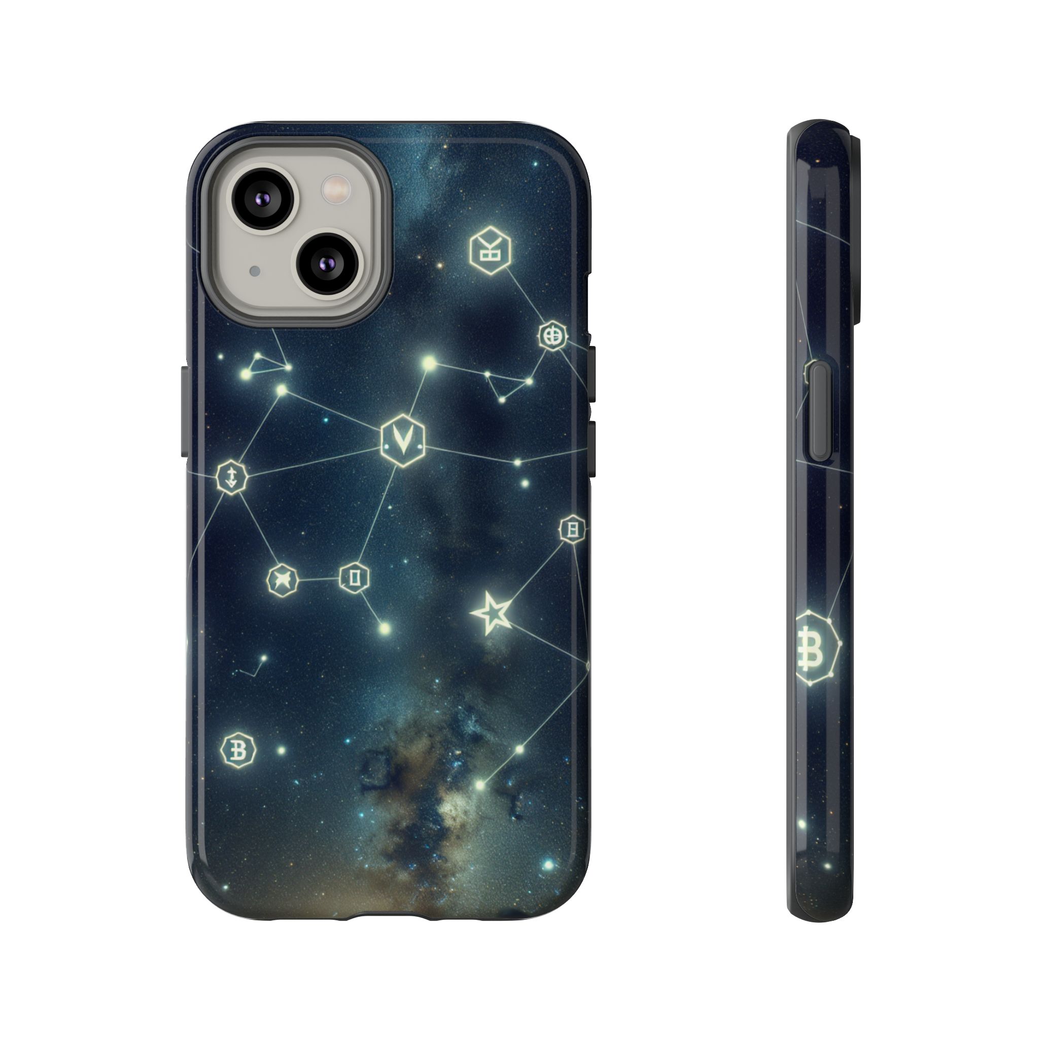Night Constellation Art Trendy Sleek Resistant Tough Phone Case - Image 8