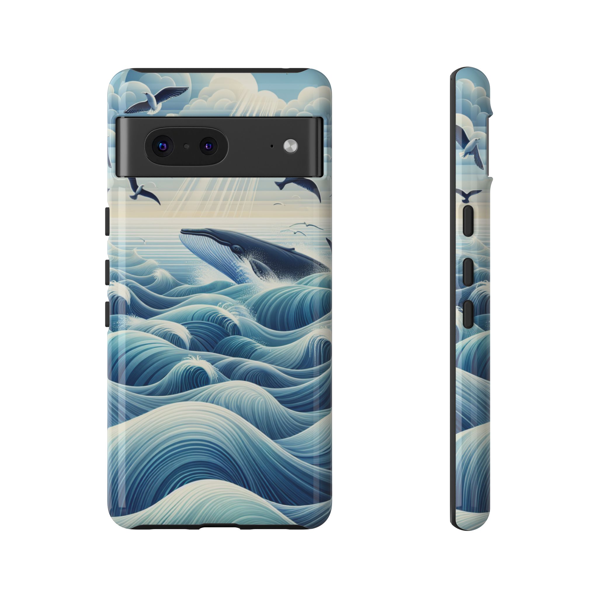 Ocean Safari Resistant Trendy Tough Phone Case - Image 5