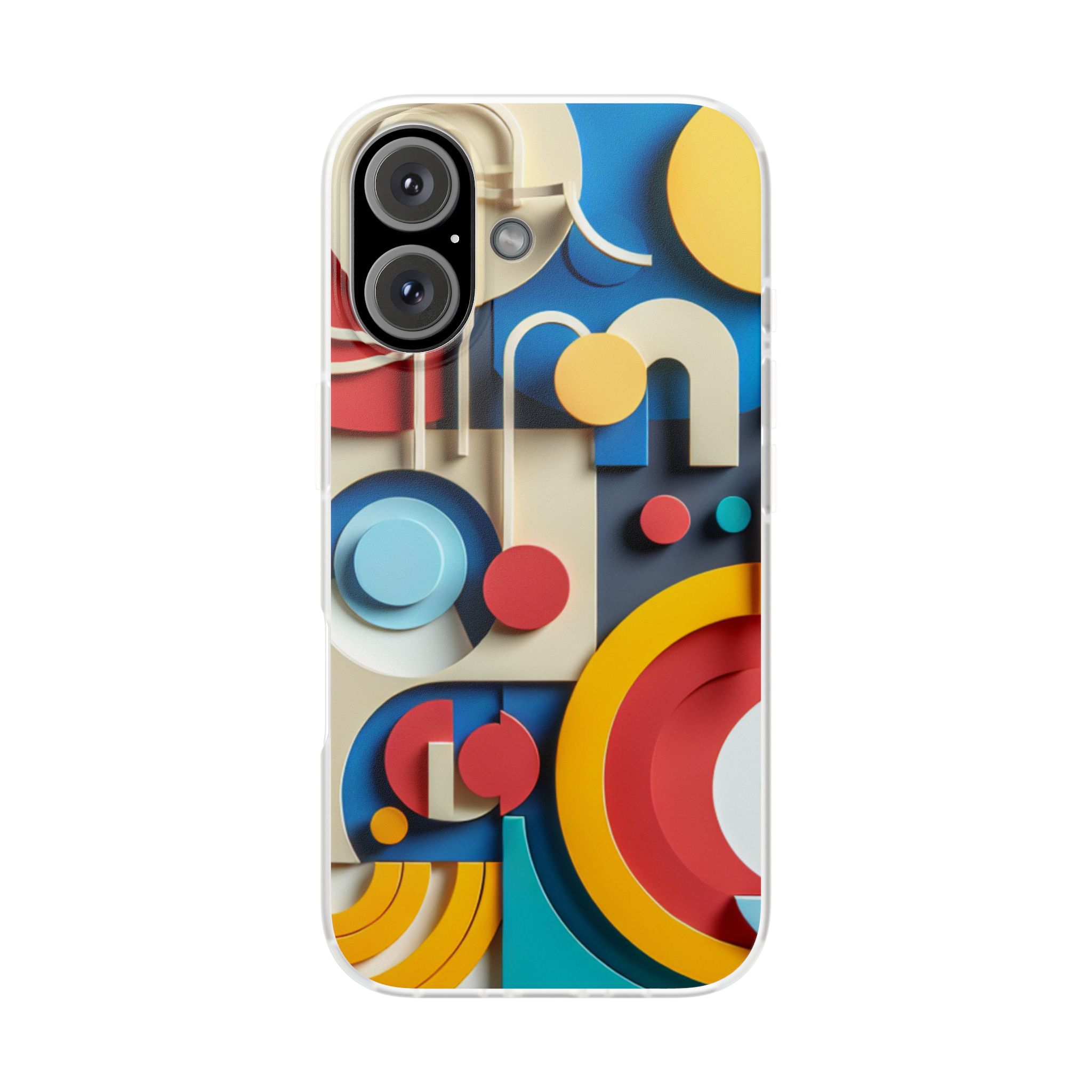 Abstract Color Theme Art Flexi Case