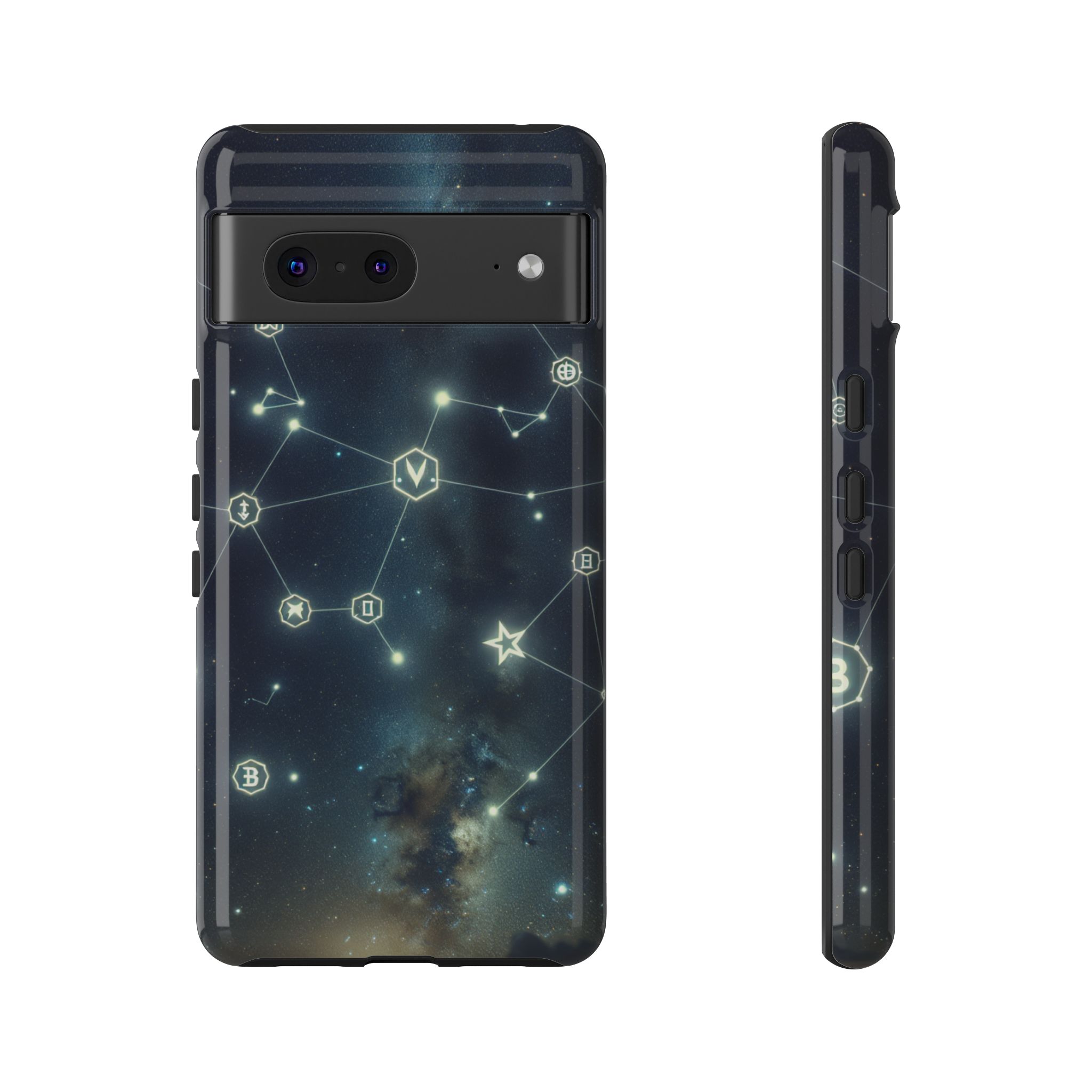 Night Constellation Art Trendy Sleek Resistant Tough Phone Case - Image 6