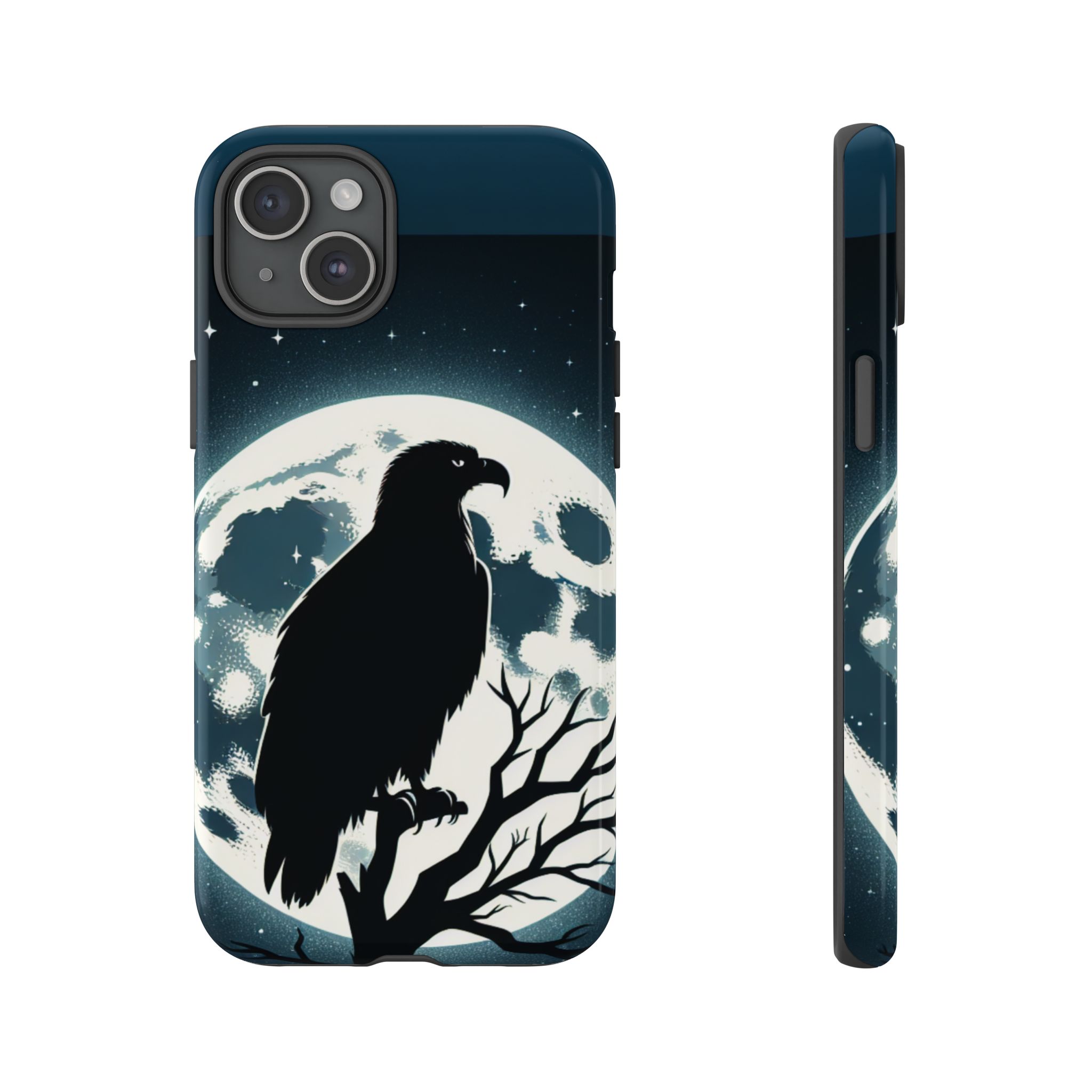 Bird At Night Trendy Resistant Tough Phone Case - Image 9