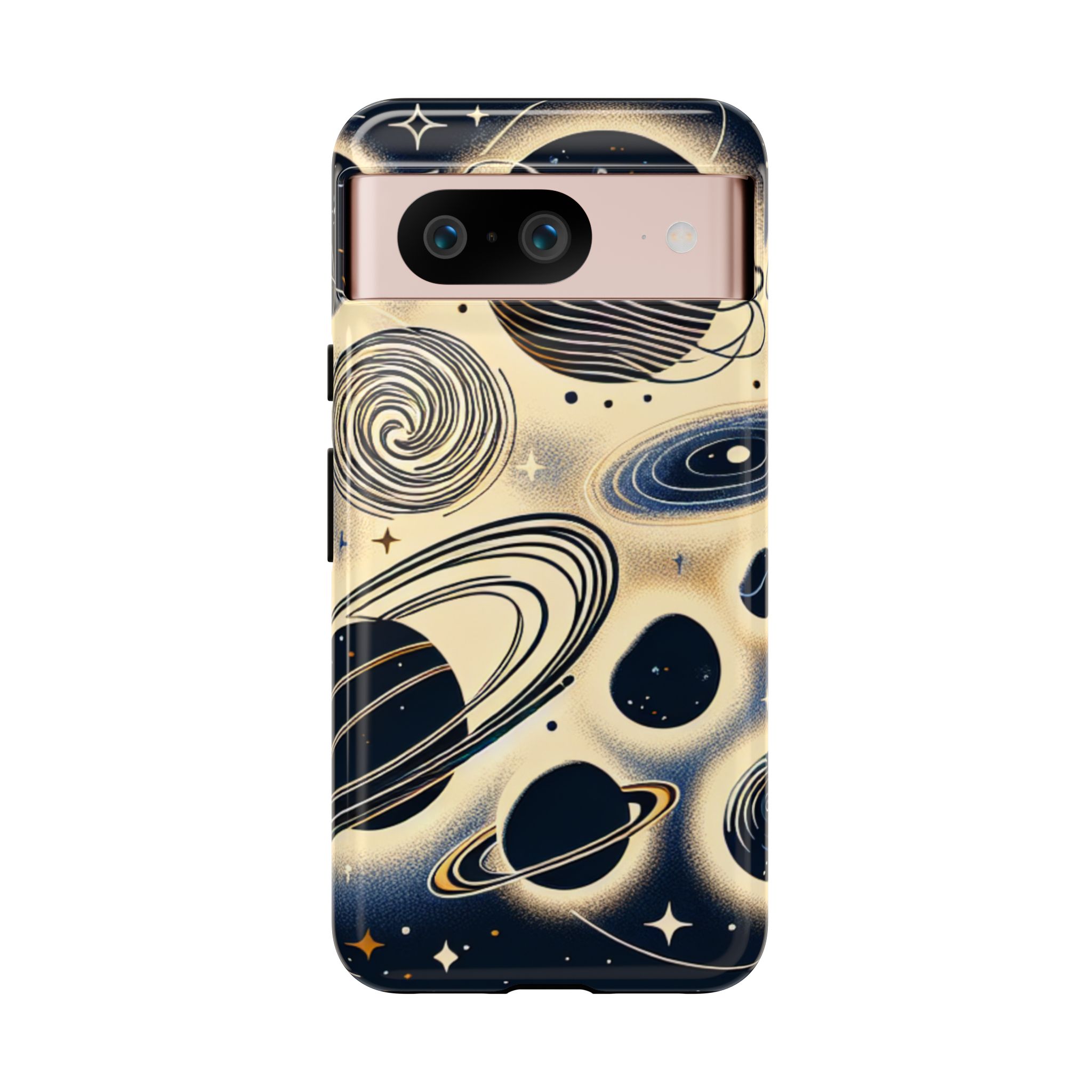 Space Galaxy Theme Resistant Trendy Tough Phone Case - Image 3