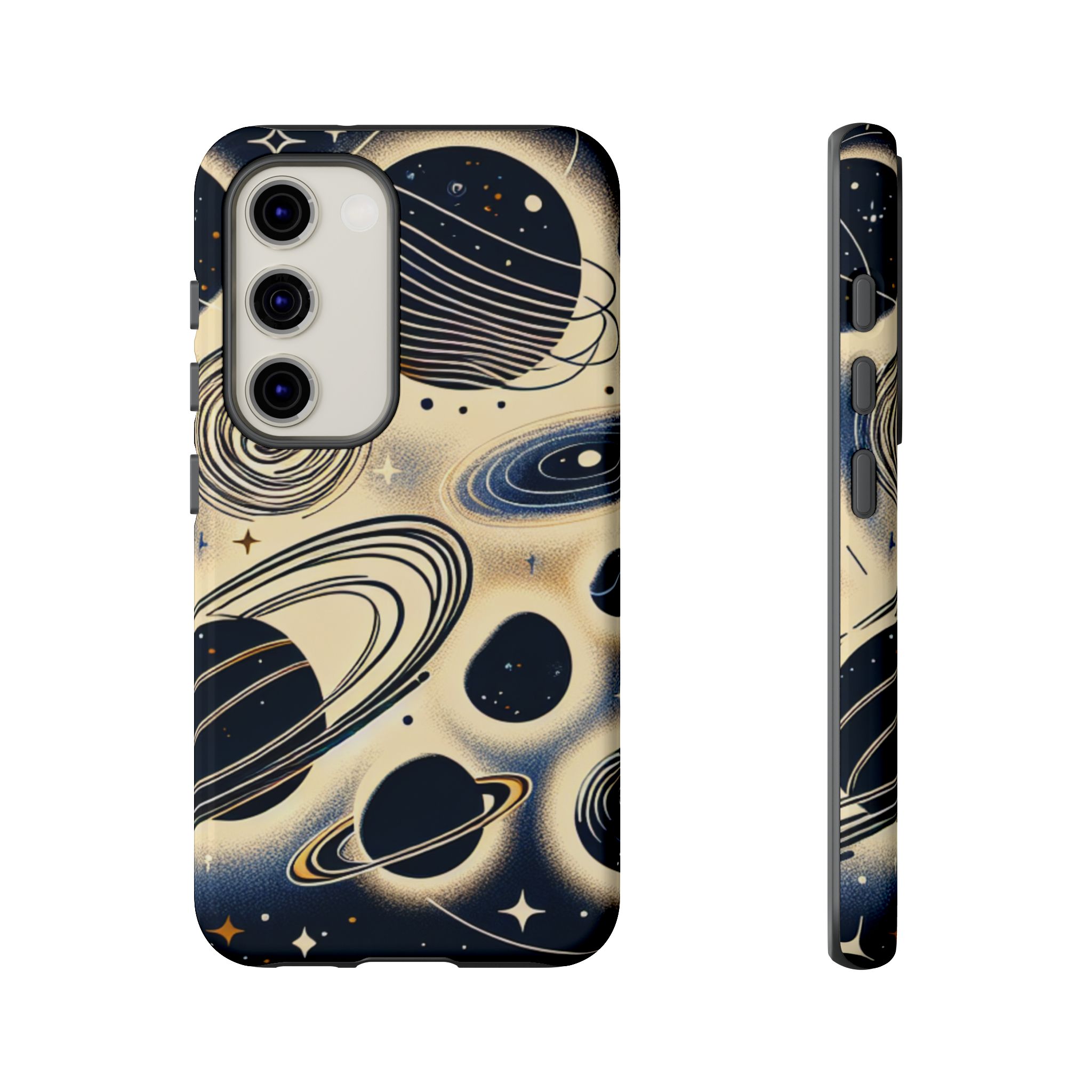 Space Galaxy Theme Resistant Trendy Tough Phone Case - Image 7