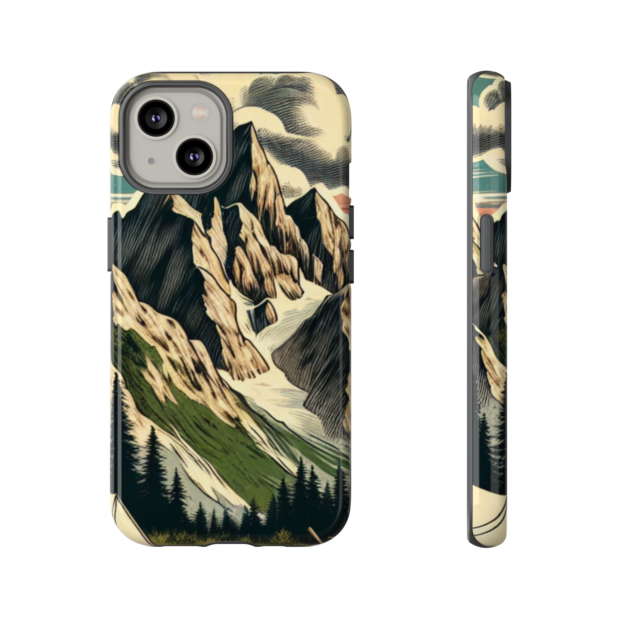 Mountain Adventure Popular Resistant Tough Phone Case - Image 7