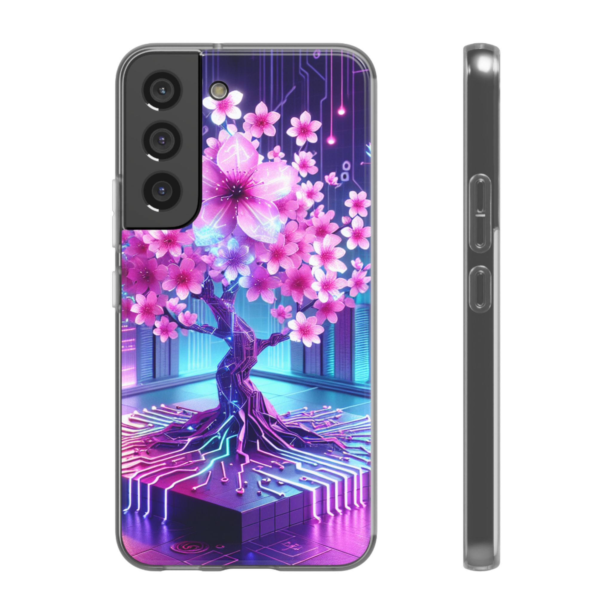 Neon Floral Tree Resistant Flexi Case - Image 4