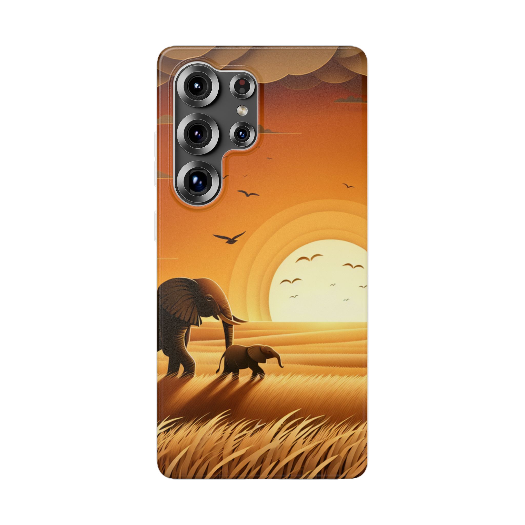 African Savannah Sunset Resistant Flexi Case - Image 6