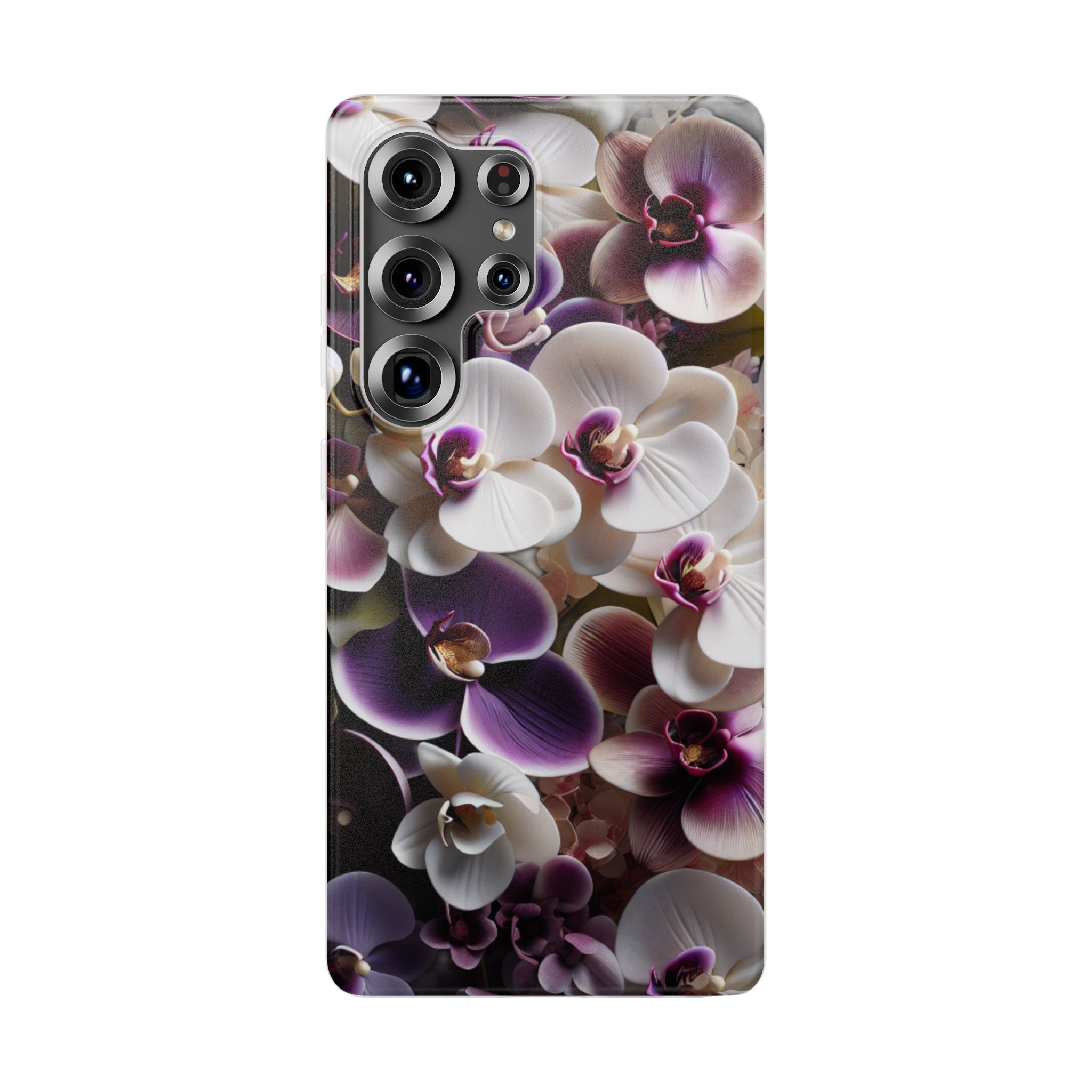 Flower Bouquet Print Trendy Resistant Flexi Phone Back Case - Image 4