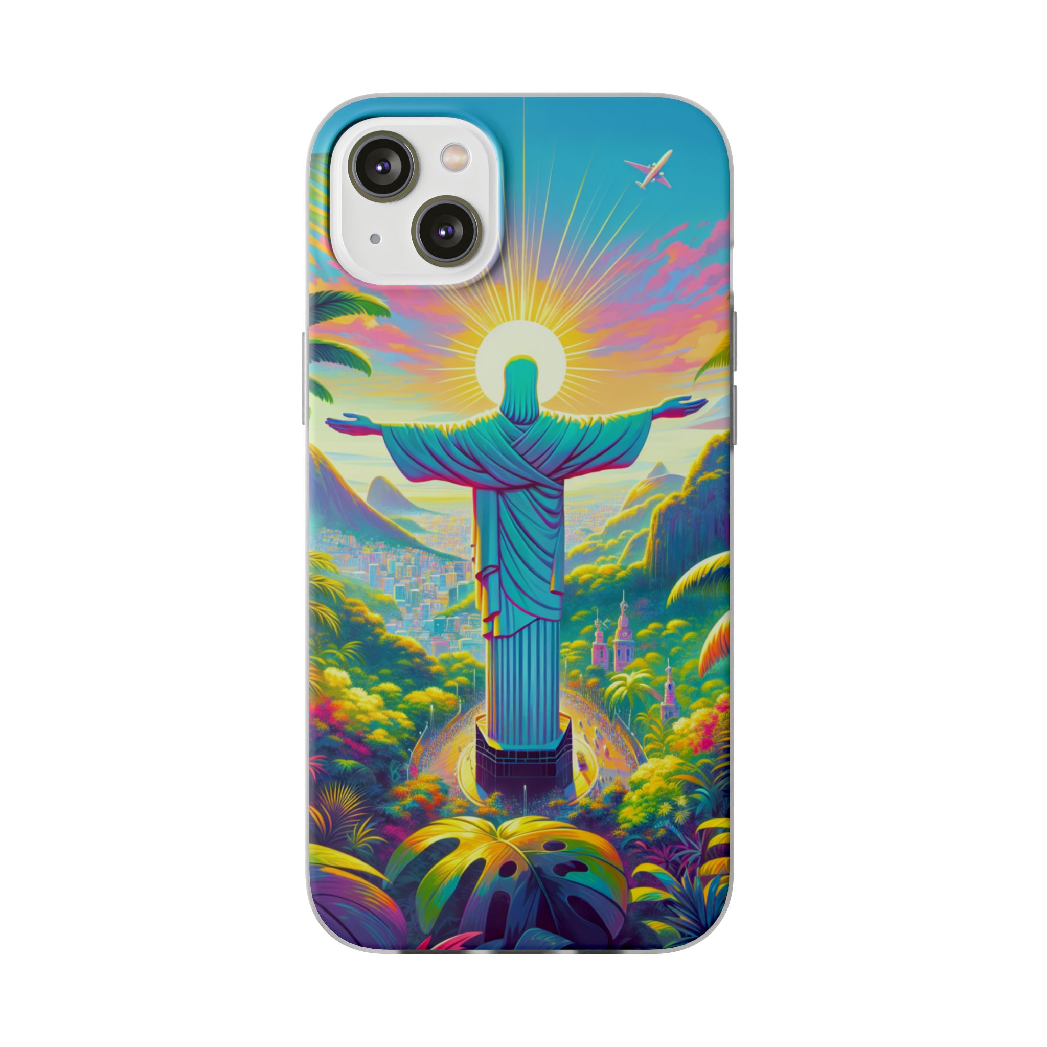 The Beauty Of Seven Wonders Trendy Resistant Flexi Phone Back Case - Image 6