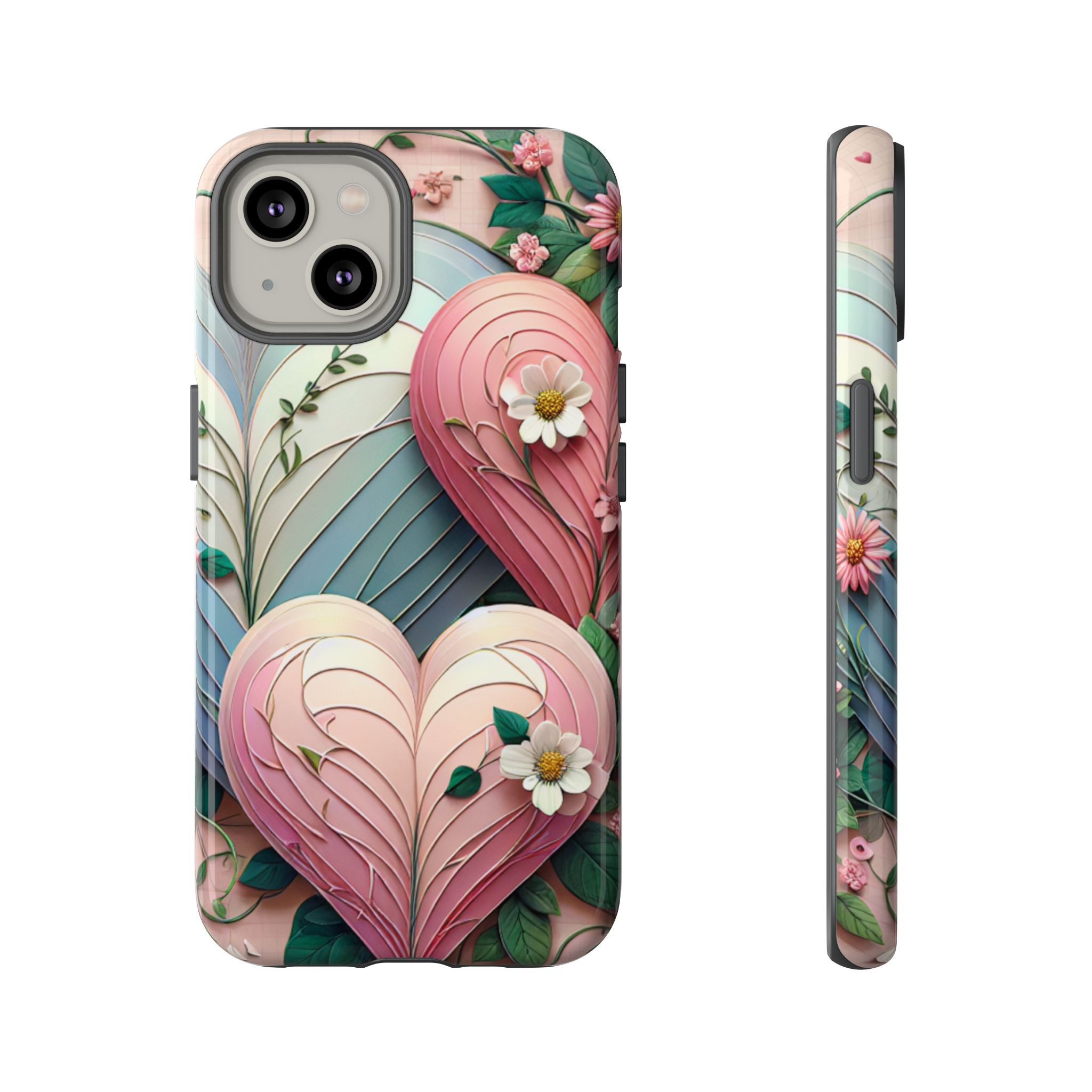 Heart Of Love Trendy Resistant Tough Phone Case - Image 7