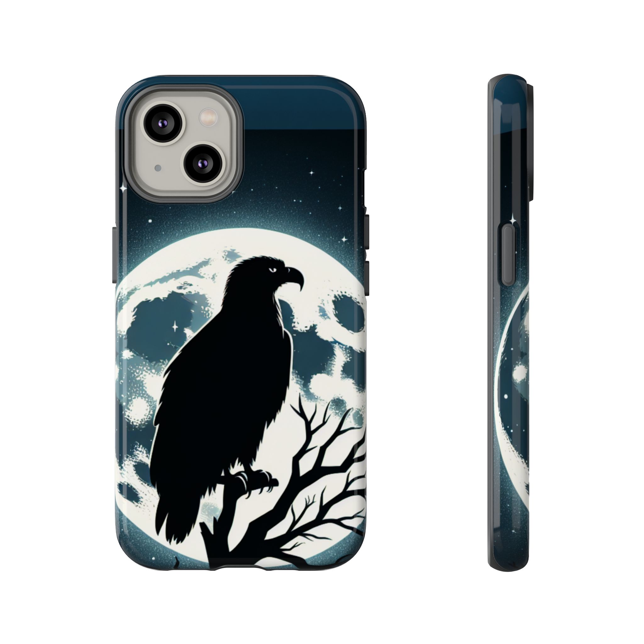 Bird At Night Trendy Resistant Tough Phone Case - Image 7