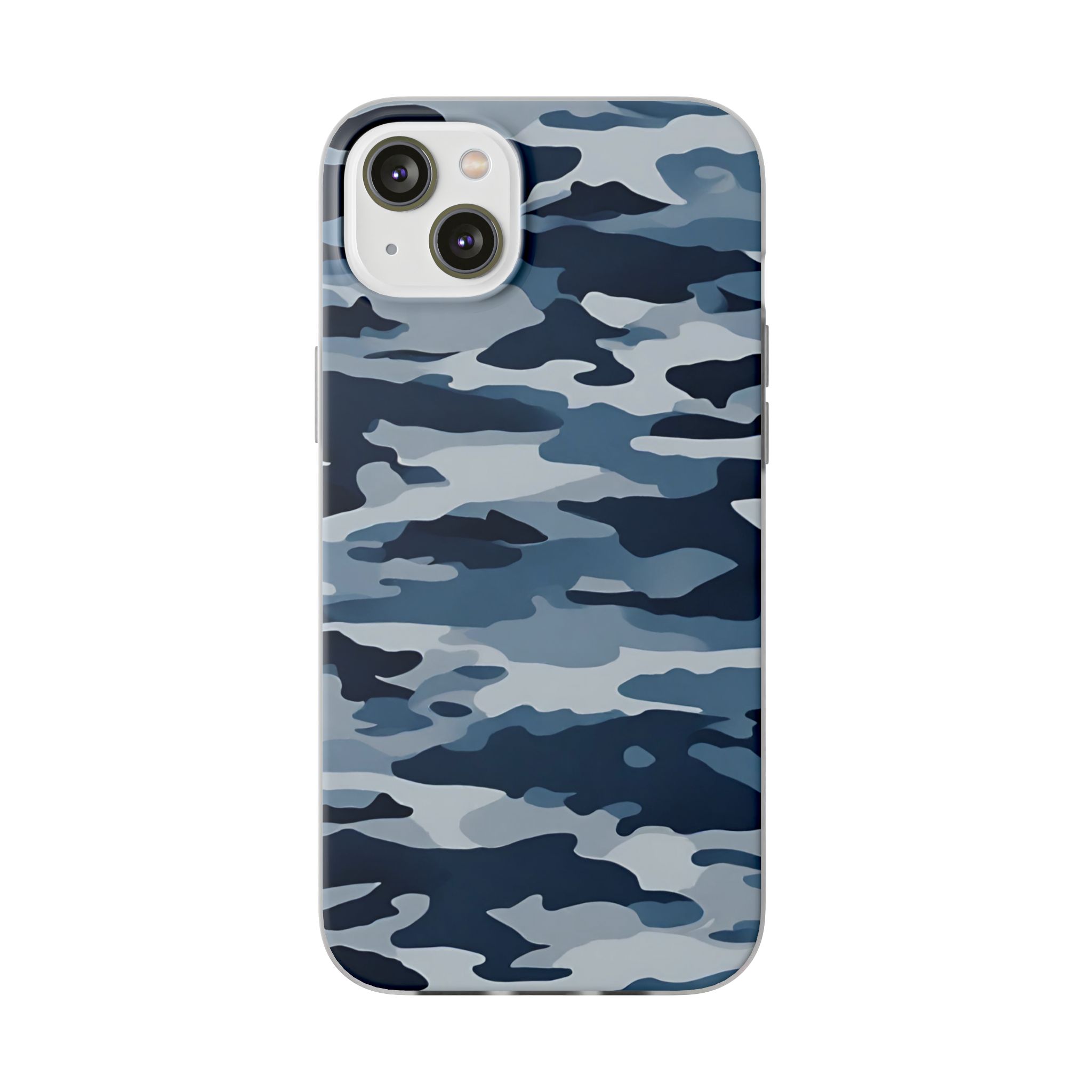 Camouflage Print Trendy Resistant Flexi Phone Back Case - Image 6