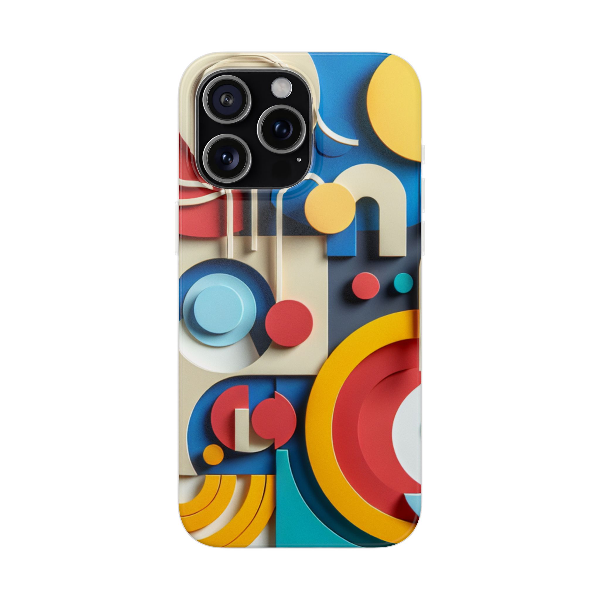 Abstract Color Theme Art Flexi Case - Image 5