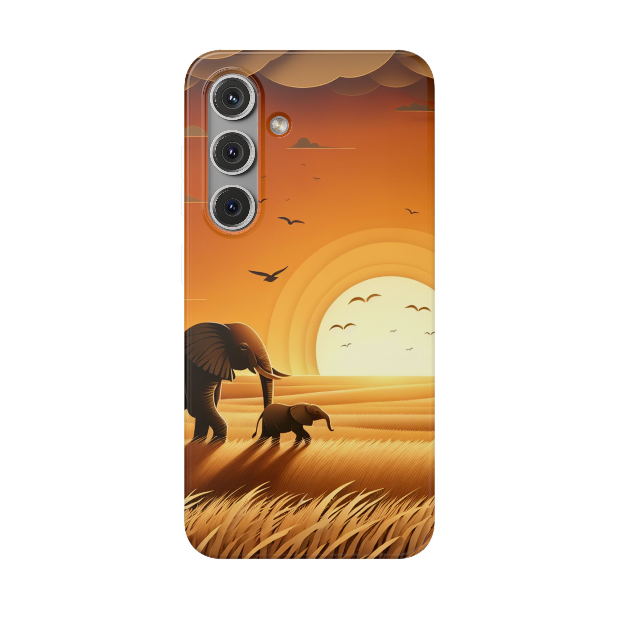 African Savannah Sunset Resistant Flexi Case - Image 7