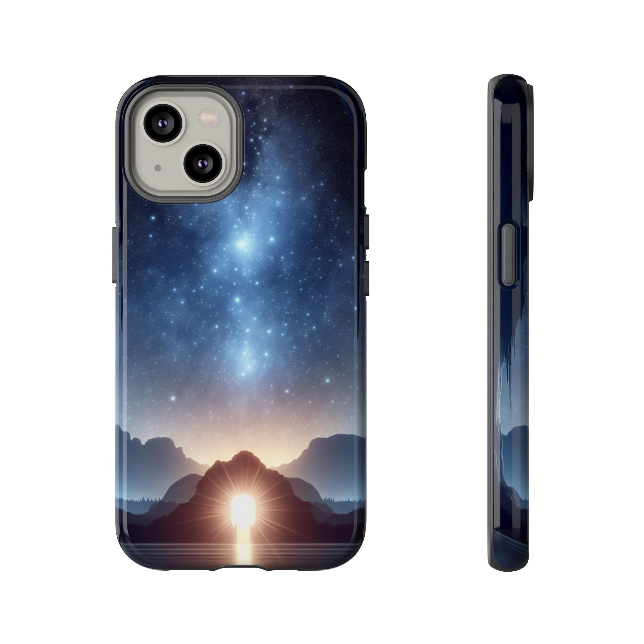 Night Sky Delight Trendy Popular Sleek Resistant Tough Phone Case - Image 8