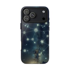 Night Constellation Art Trendy Sleek Resistant Tough Phone Case