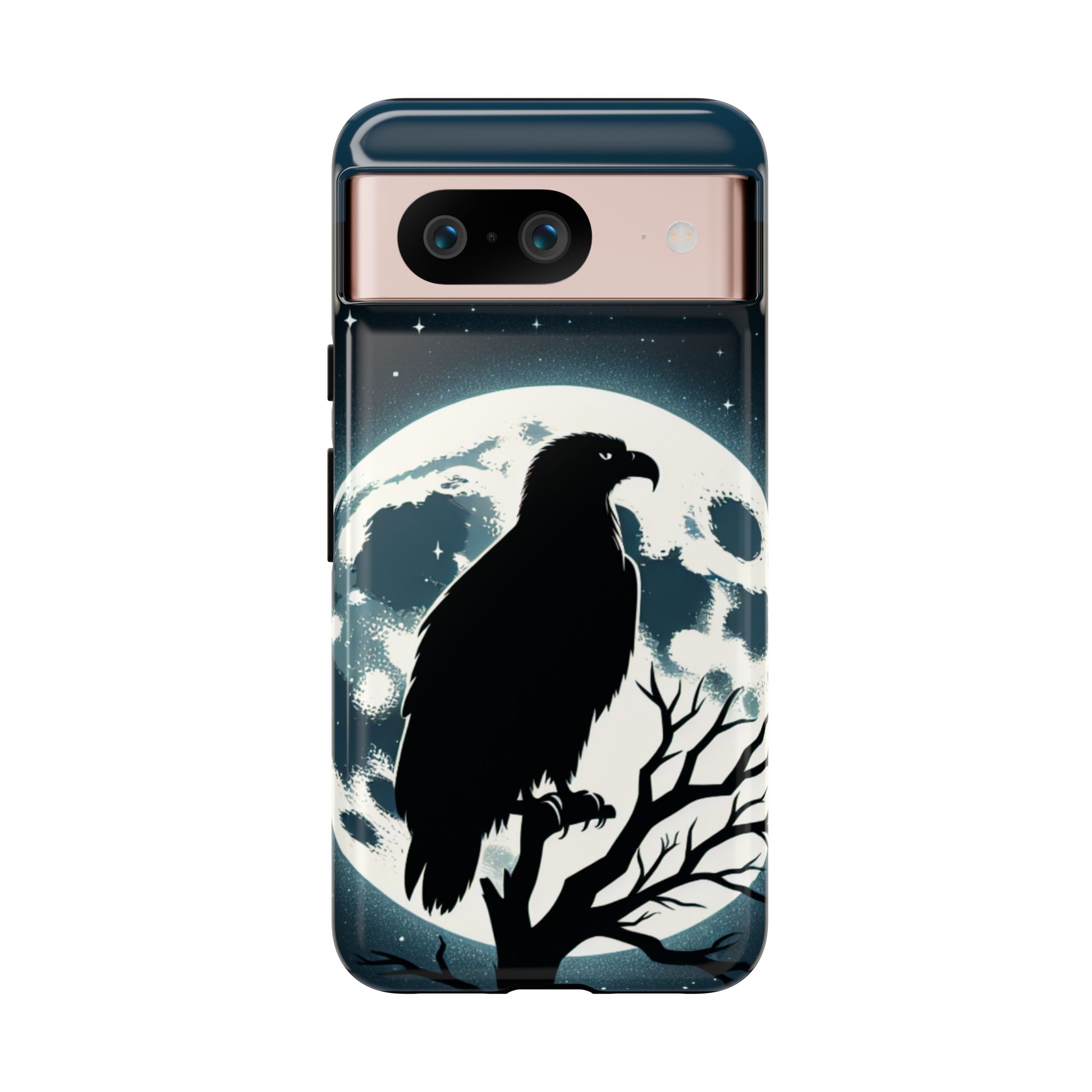 Bird At Night Trendy Resistant Tough Phone Case - Image 2
