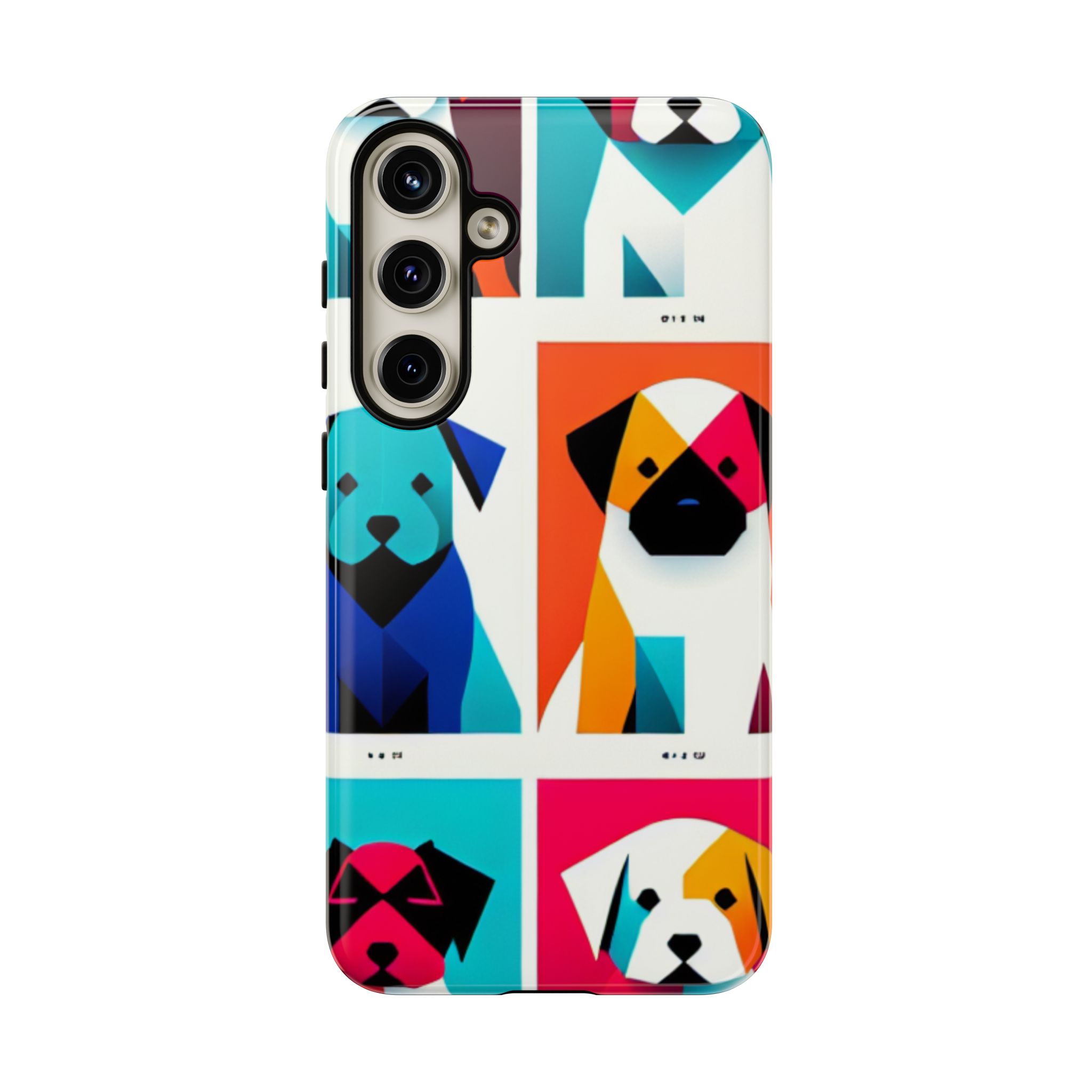 Cute 3D Dogs Trendy Resistant Tough Phone Case - Image 10