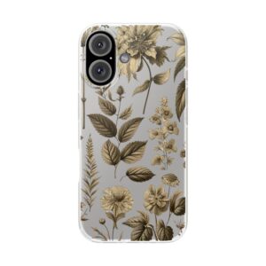 Leaf & Floral Trendy Resistant Flexi Phone Back Case