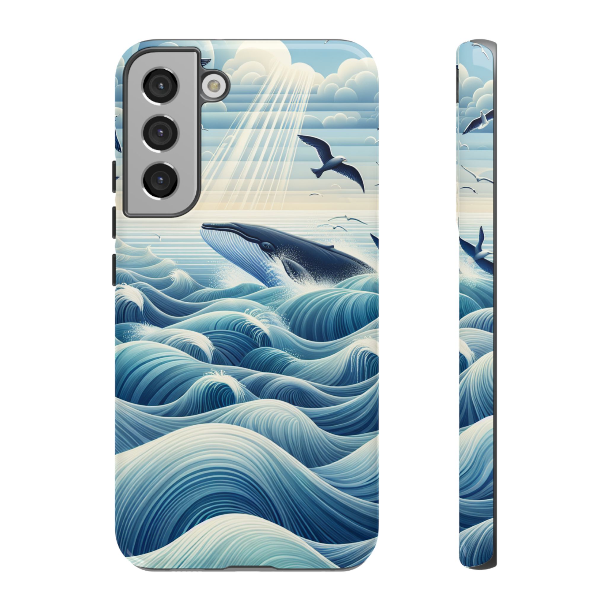 Ocean Safari Resistant Trendy Tough Phone Case - Image 6