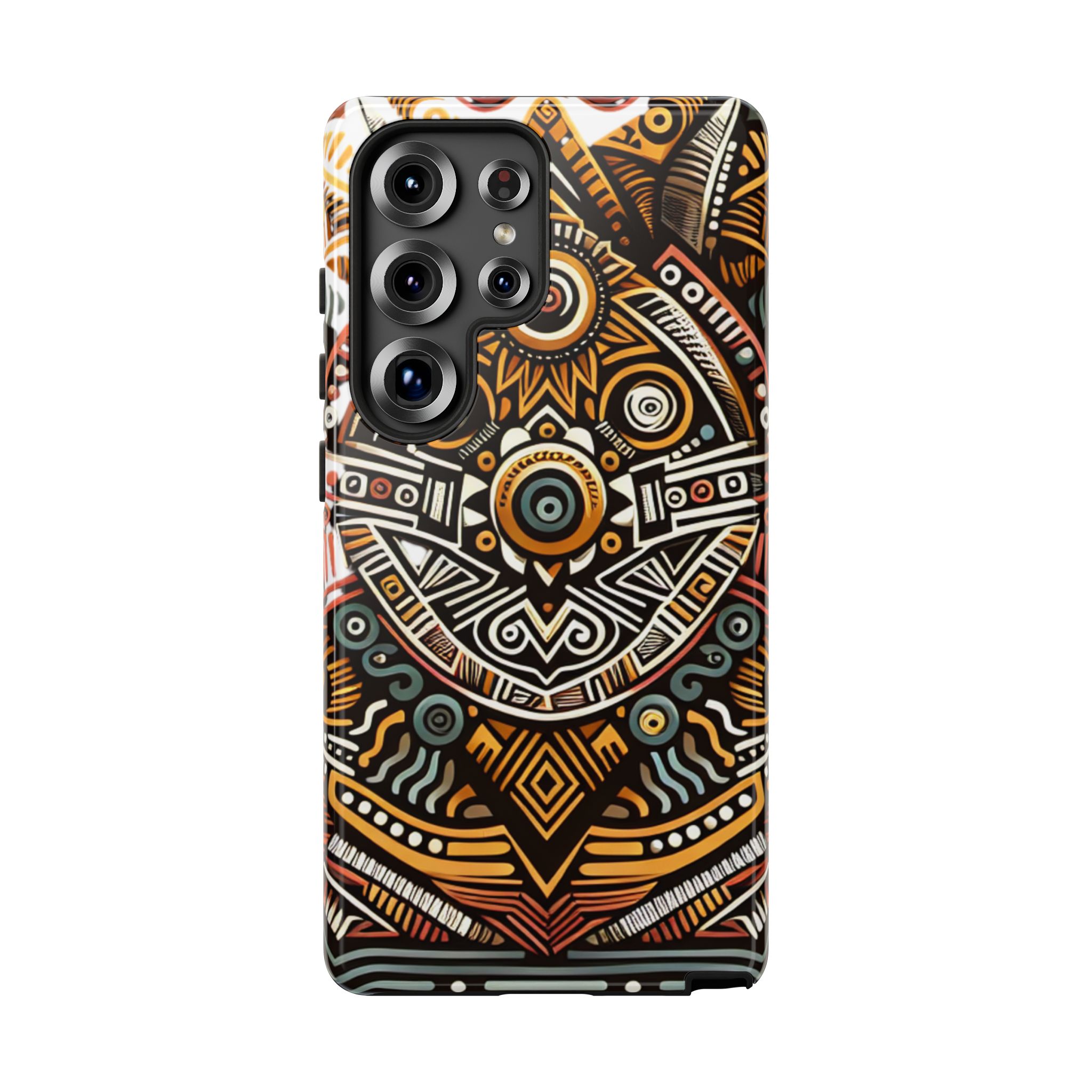 African Ancient Art Resistant Trendy Tough Phone Case - Image 11
