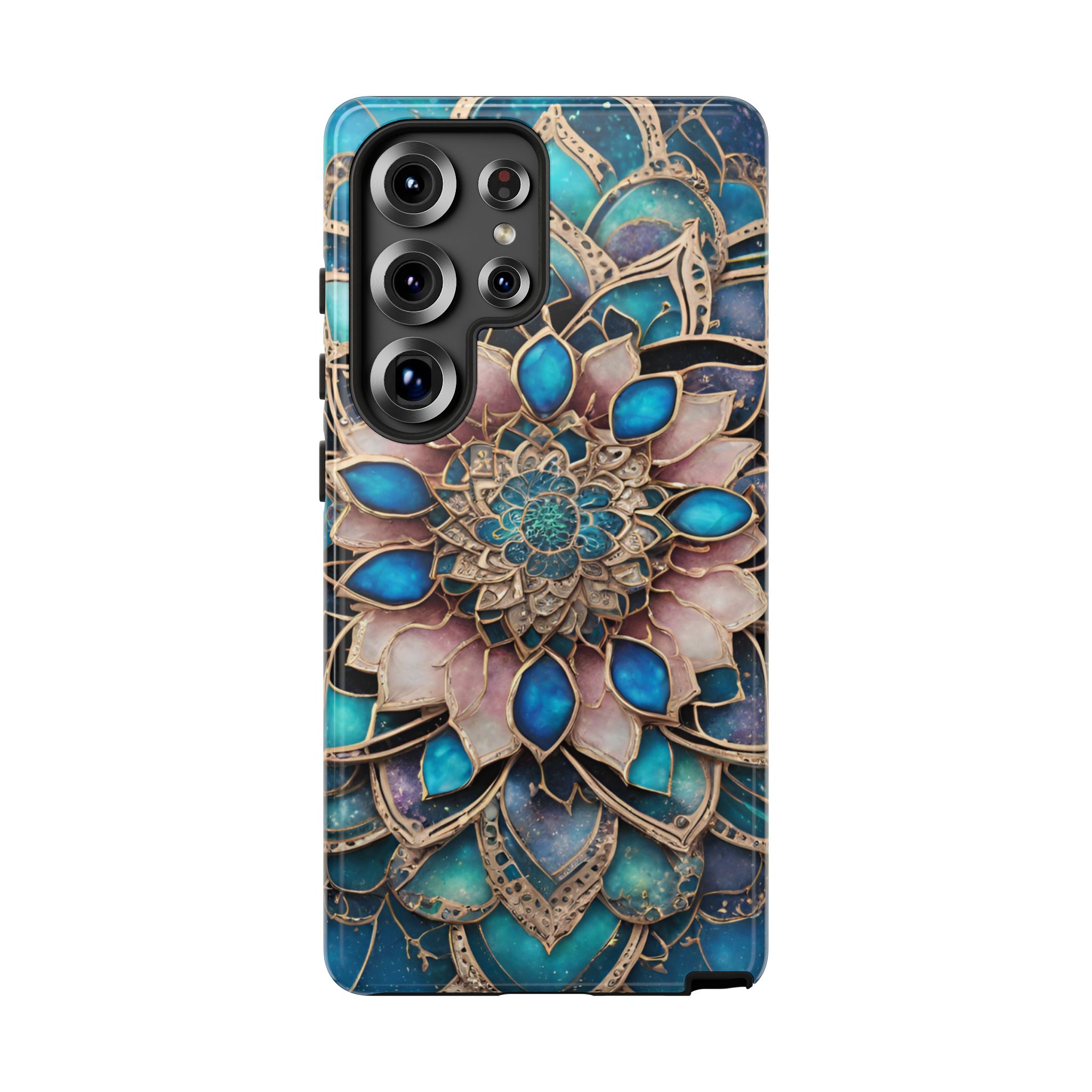 Candle Theme Mandala Resistant Trendy Tough Phone Case - Image 11