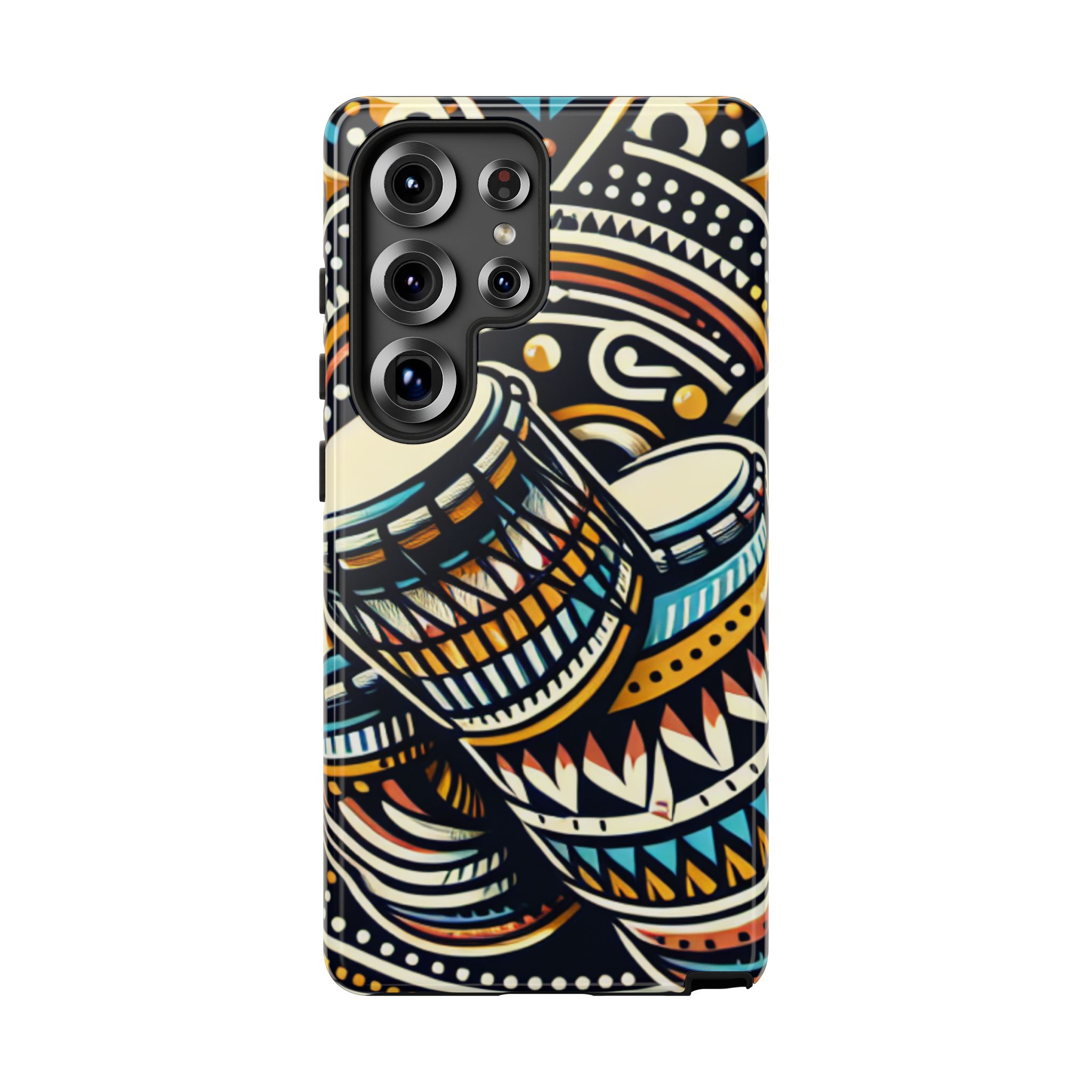 Artistic Drums Resistant Trendy Tough Phone Case - Image 11