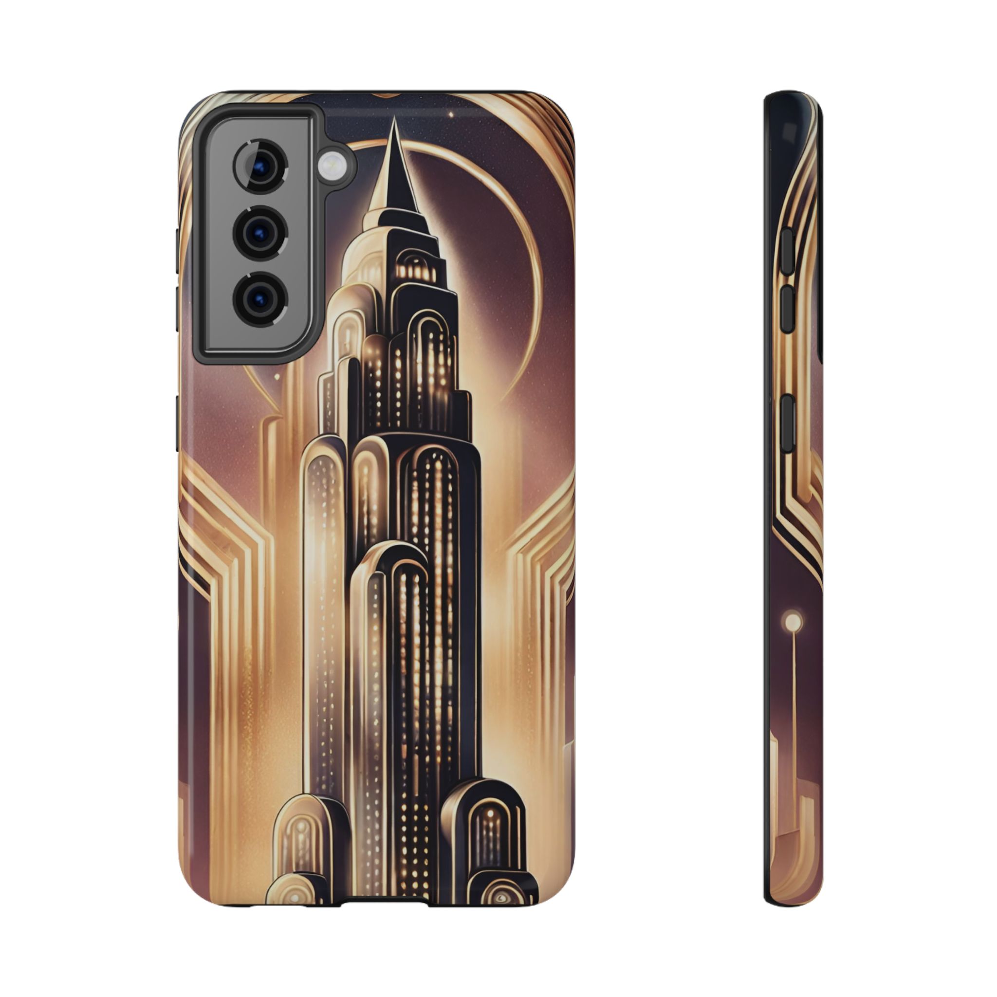 Modern Architecture Printed Impact-Resistant Phone Back Case