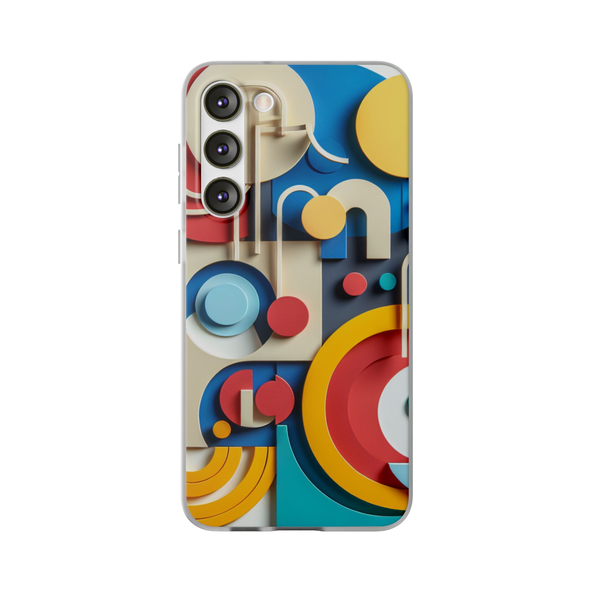 Abstract Color Theme Art Flexi Case - Image 2