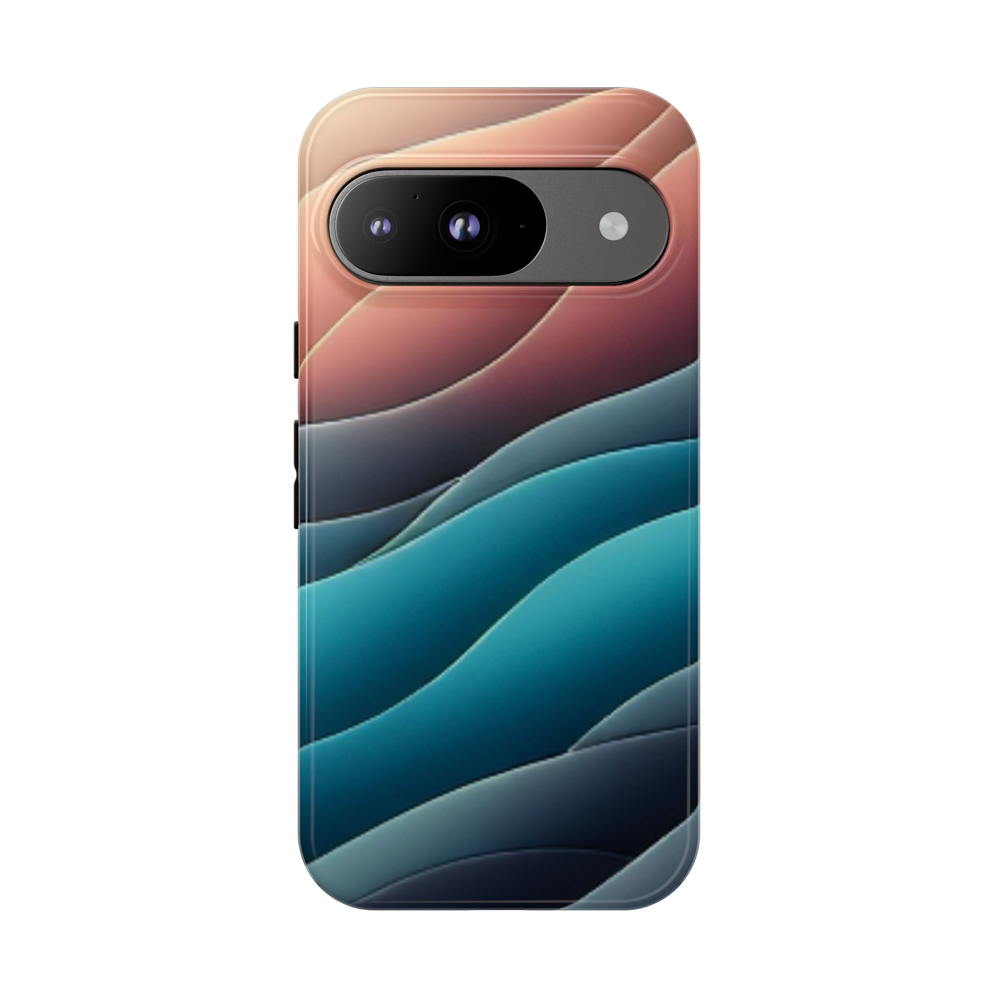 Color Layers Resistant Trendy Tough Phone Case - Image 2