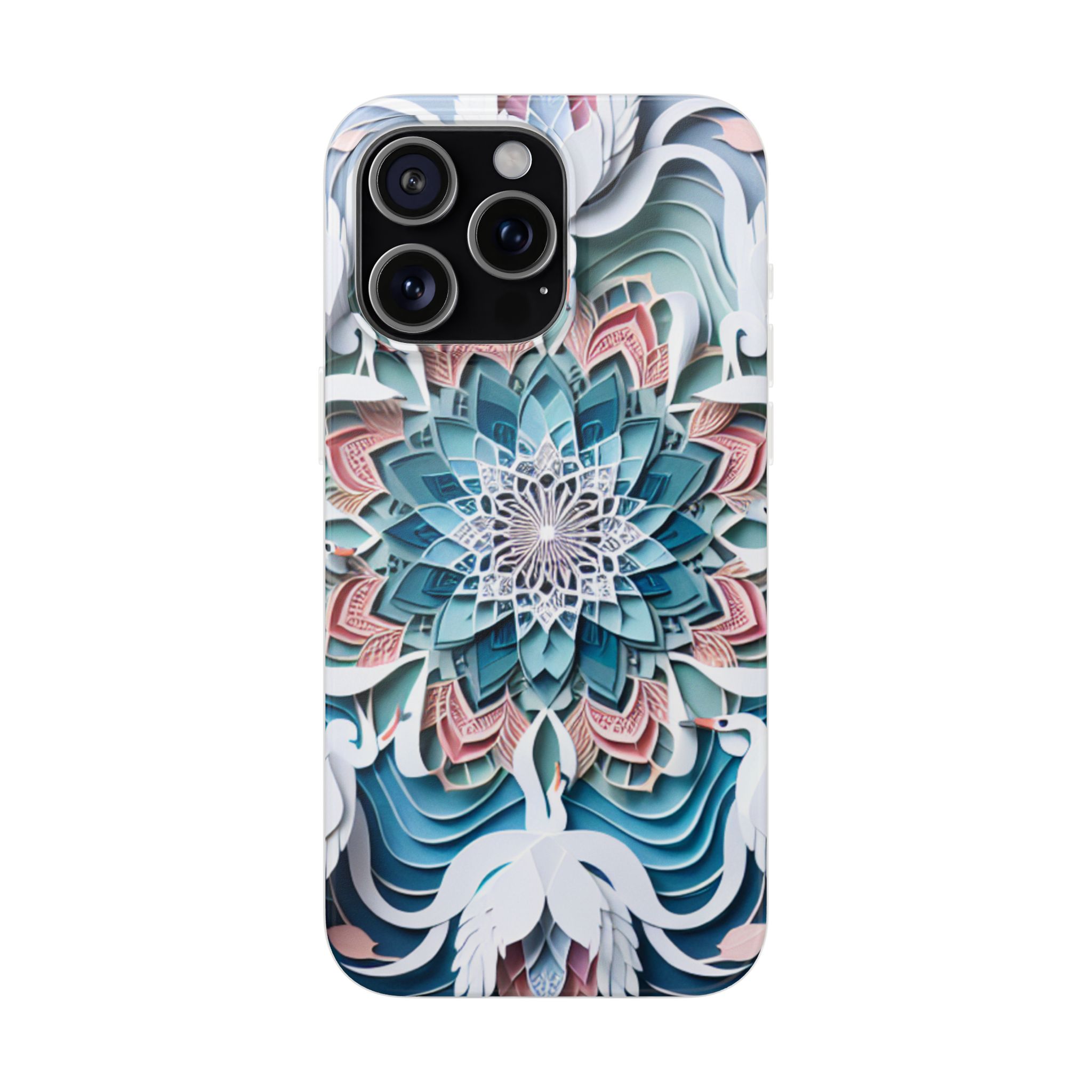 Abstract Mandala Art Resistant Flexi Case - Image 2