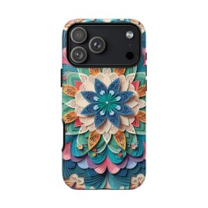 Butterfly Themed Mandala Trendy Tough Case