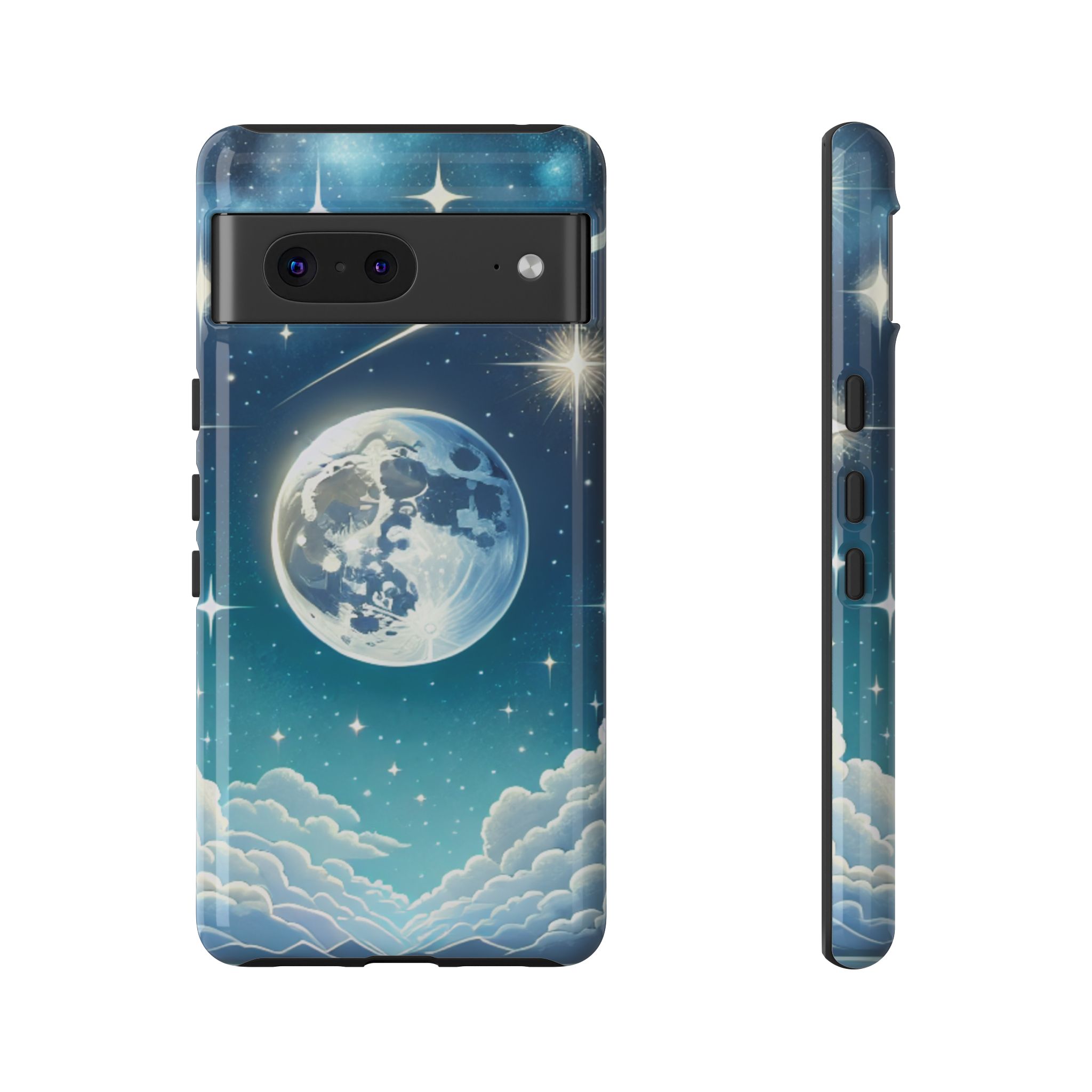 Full Moon Glory Trendy Resistant Tough Phone Case - Image 5